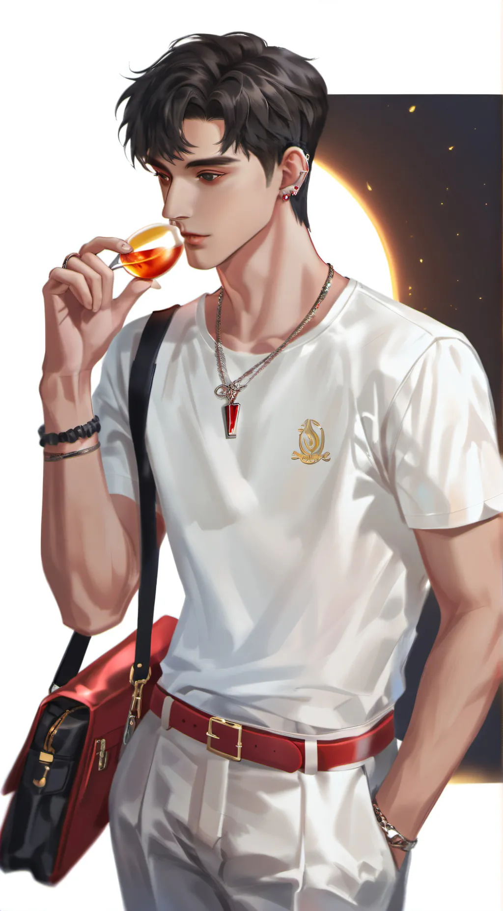 ai character: dean west background