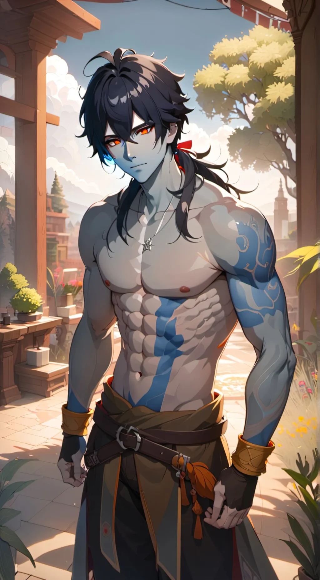 ai character: branch  background