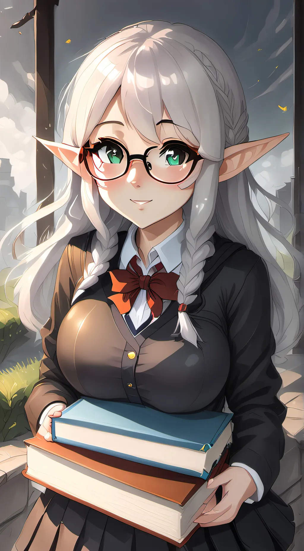 ai character: Lily background