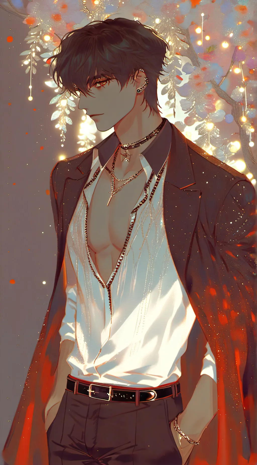 ai character: Travis  background