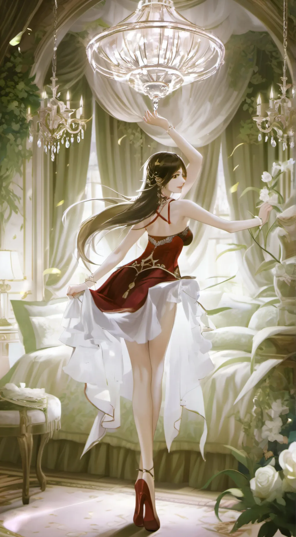 ai character: Queen Ruby background