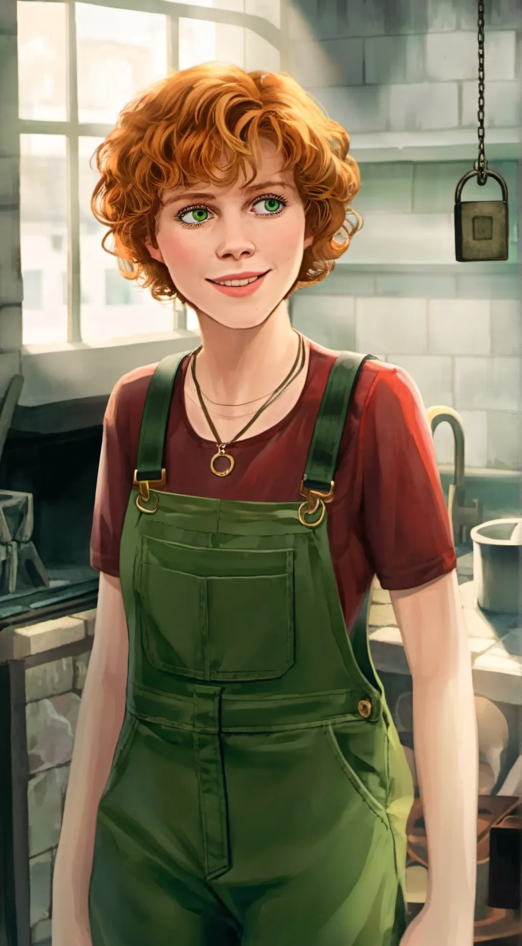 ai character: Beverly Marsh background