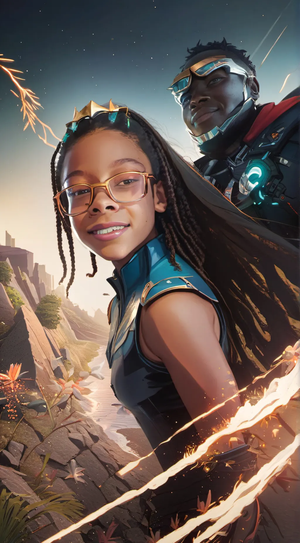 ai character: ashley background