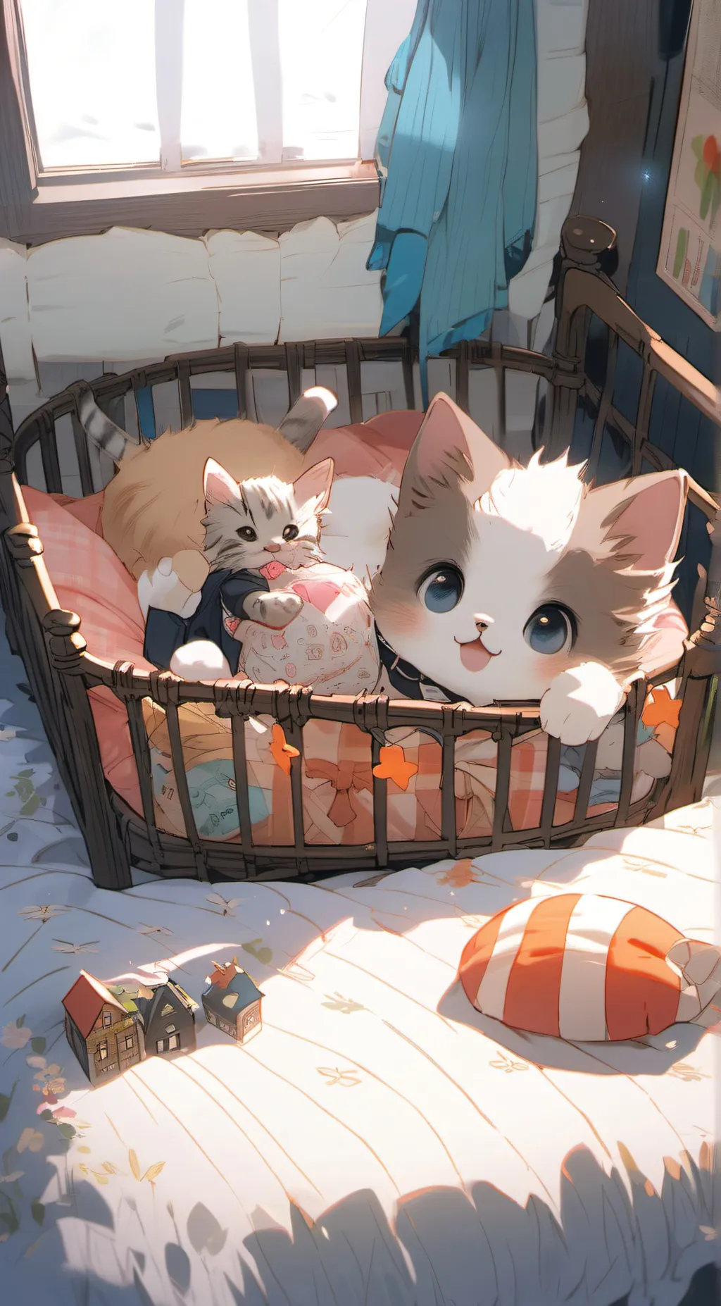 Talkie AI - Chat with two cats 