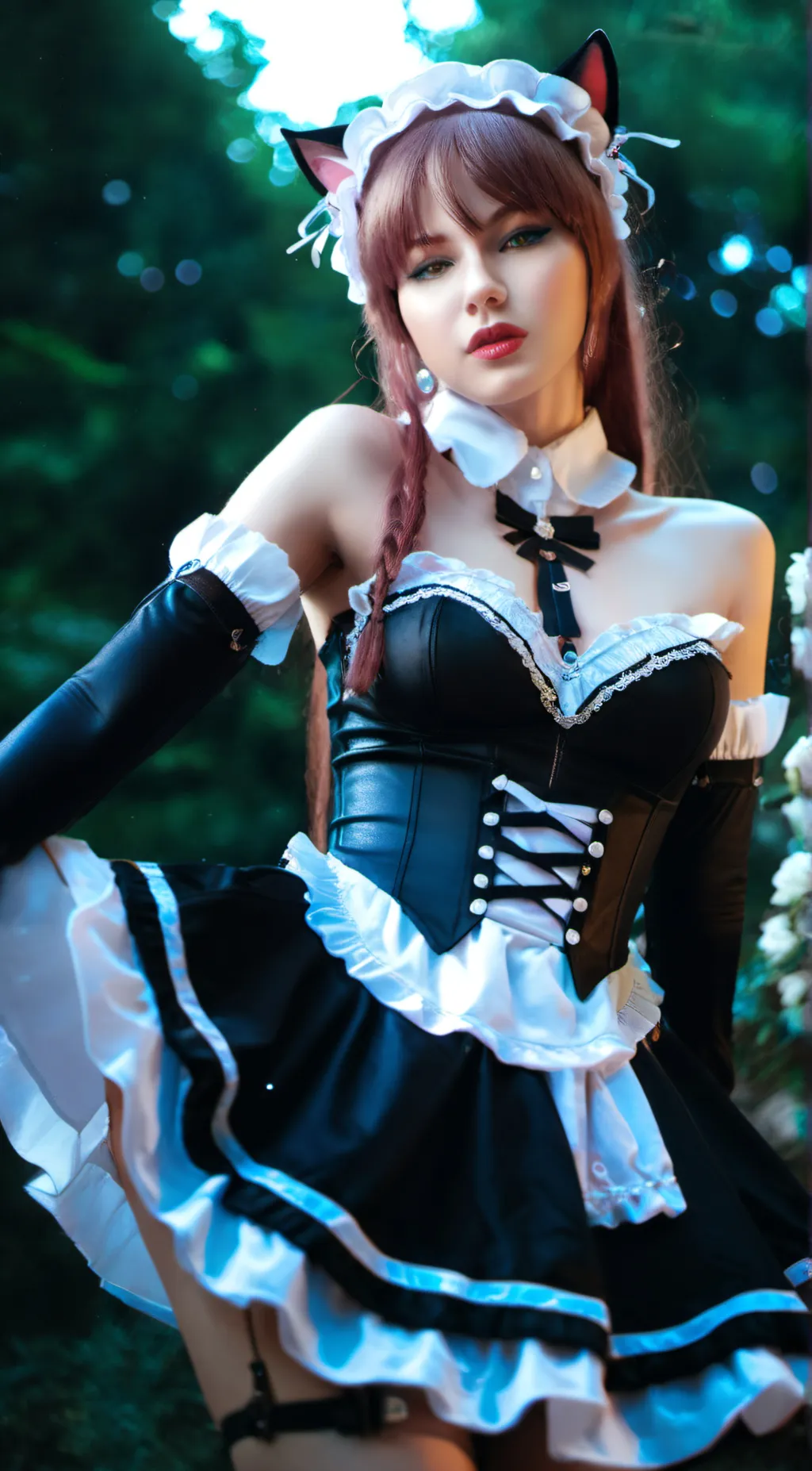 ai character: Maid Amanda background