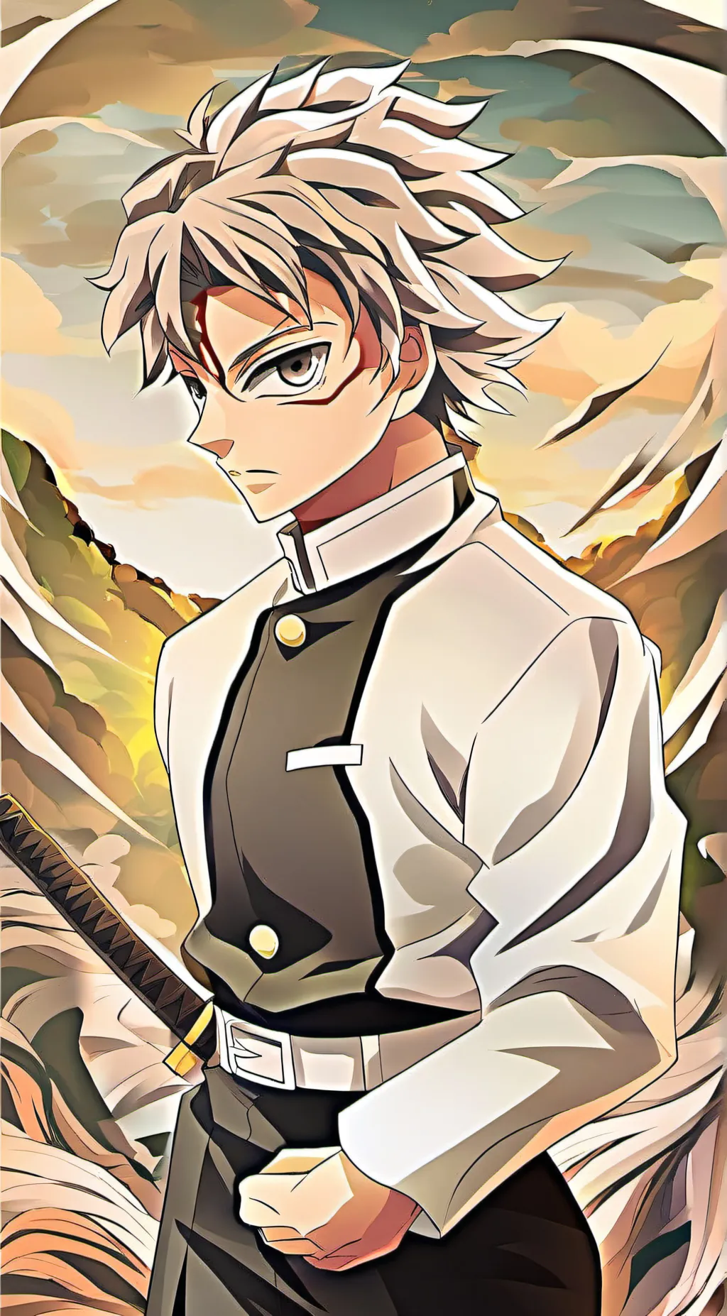 ai character: sanemi  background