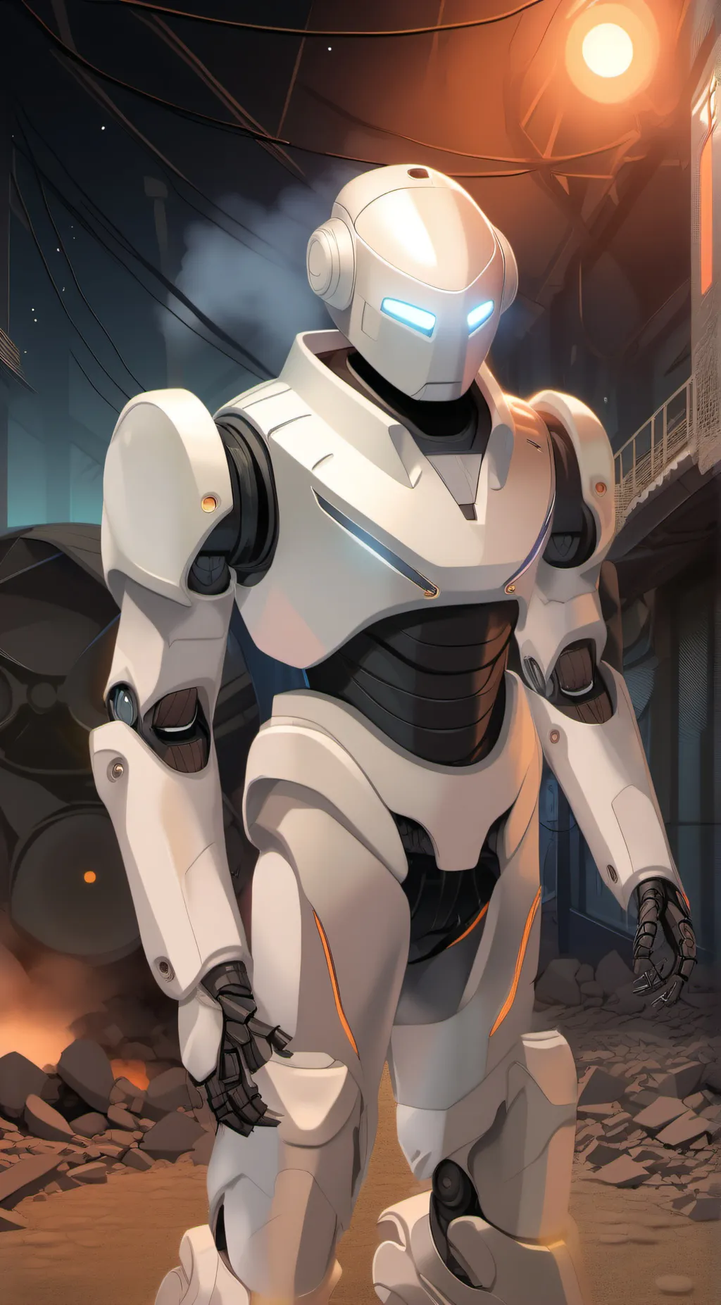 ai character: Haz algo background