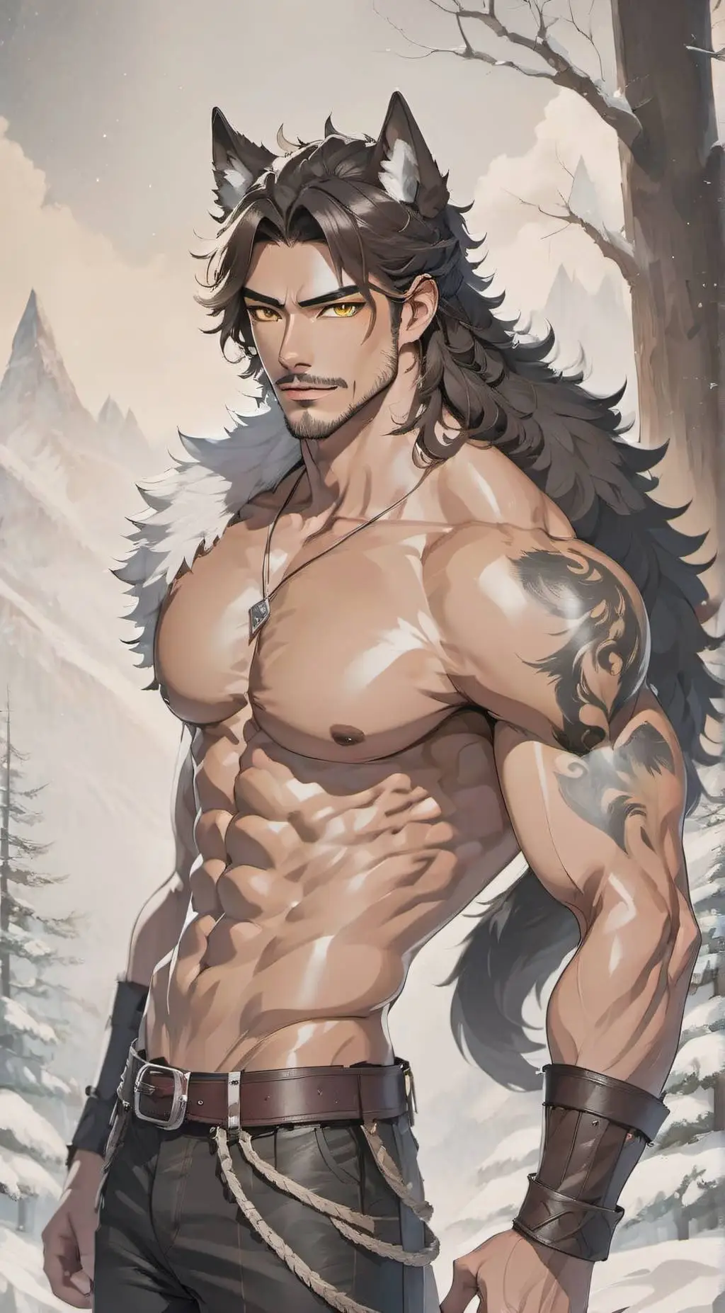 ai character: Fang Fenrir background