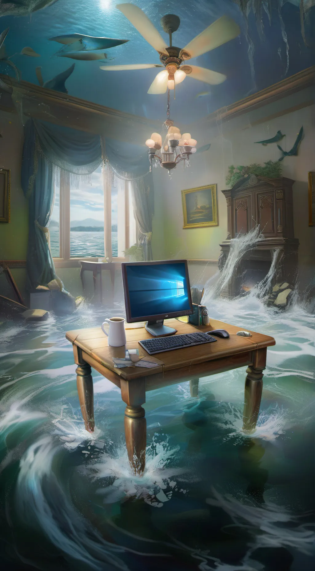 ai character: wìñ DD øwß ⅞ background