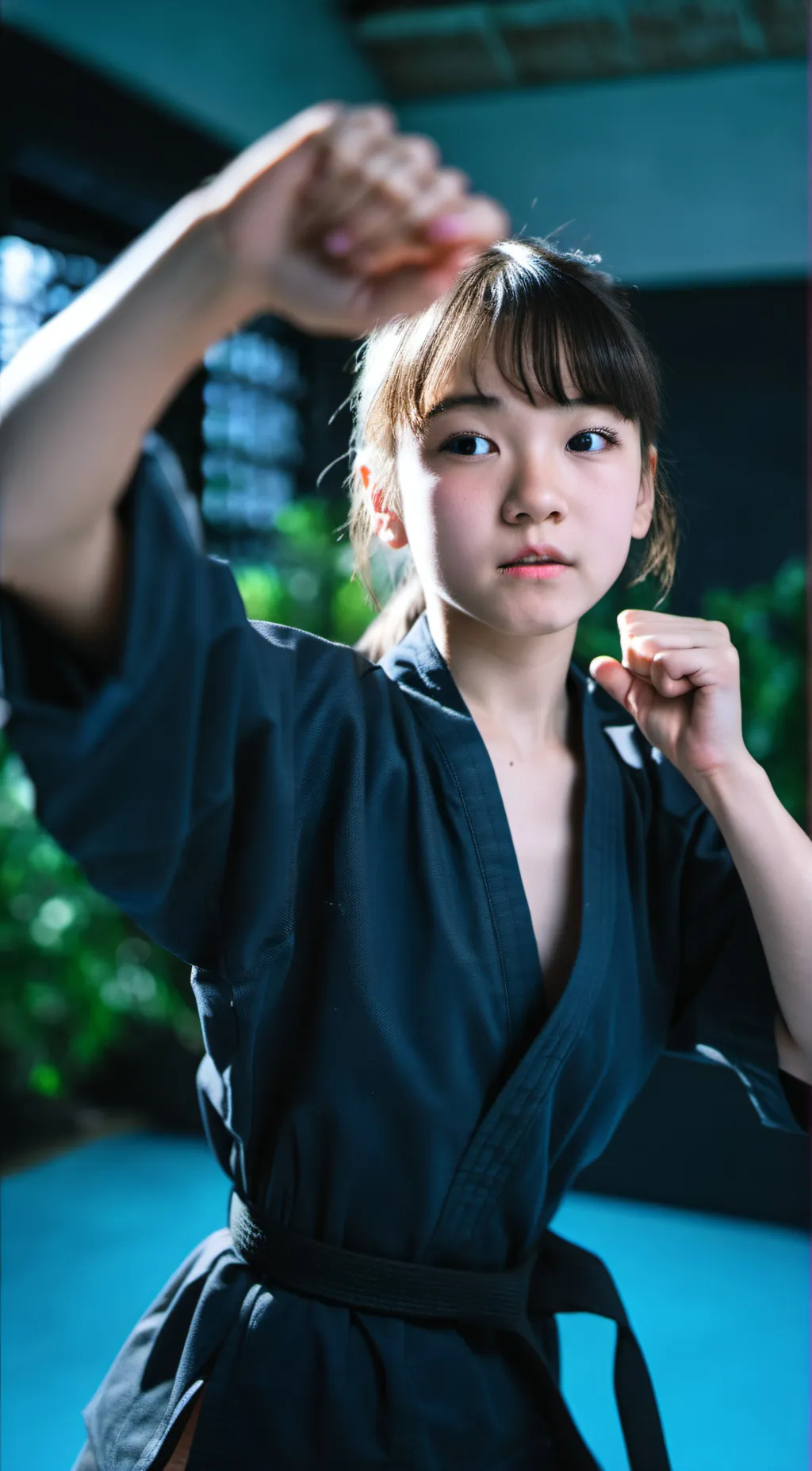 ai character: Luna  background