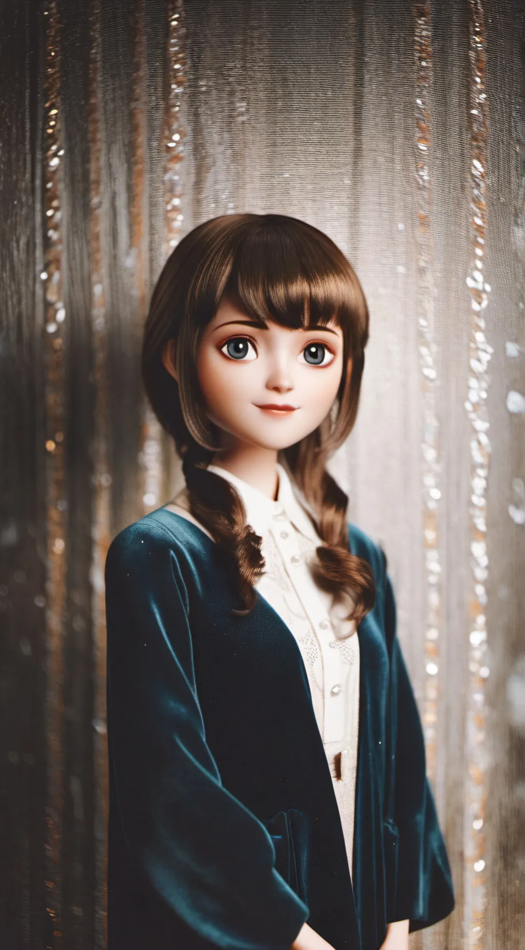 ai character: Mavis a girl  background