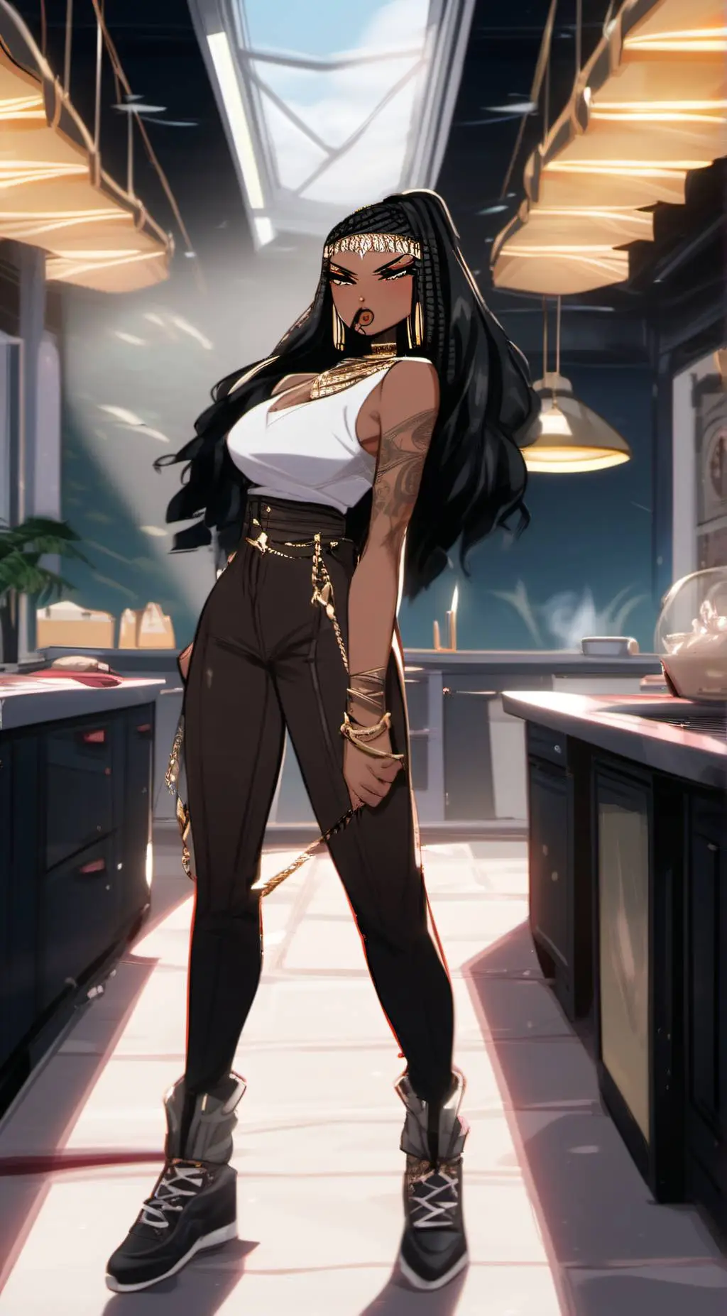 ai character: baddie background