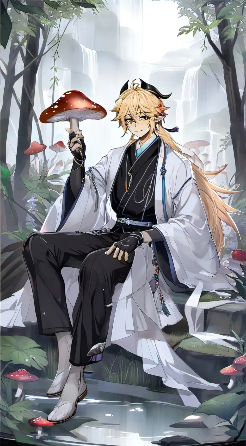 ai character: Mychael  background