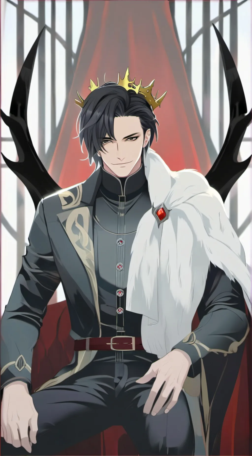 ai character: ✨️king safari✨️ background