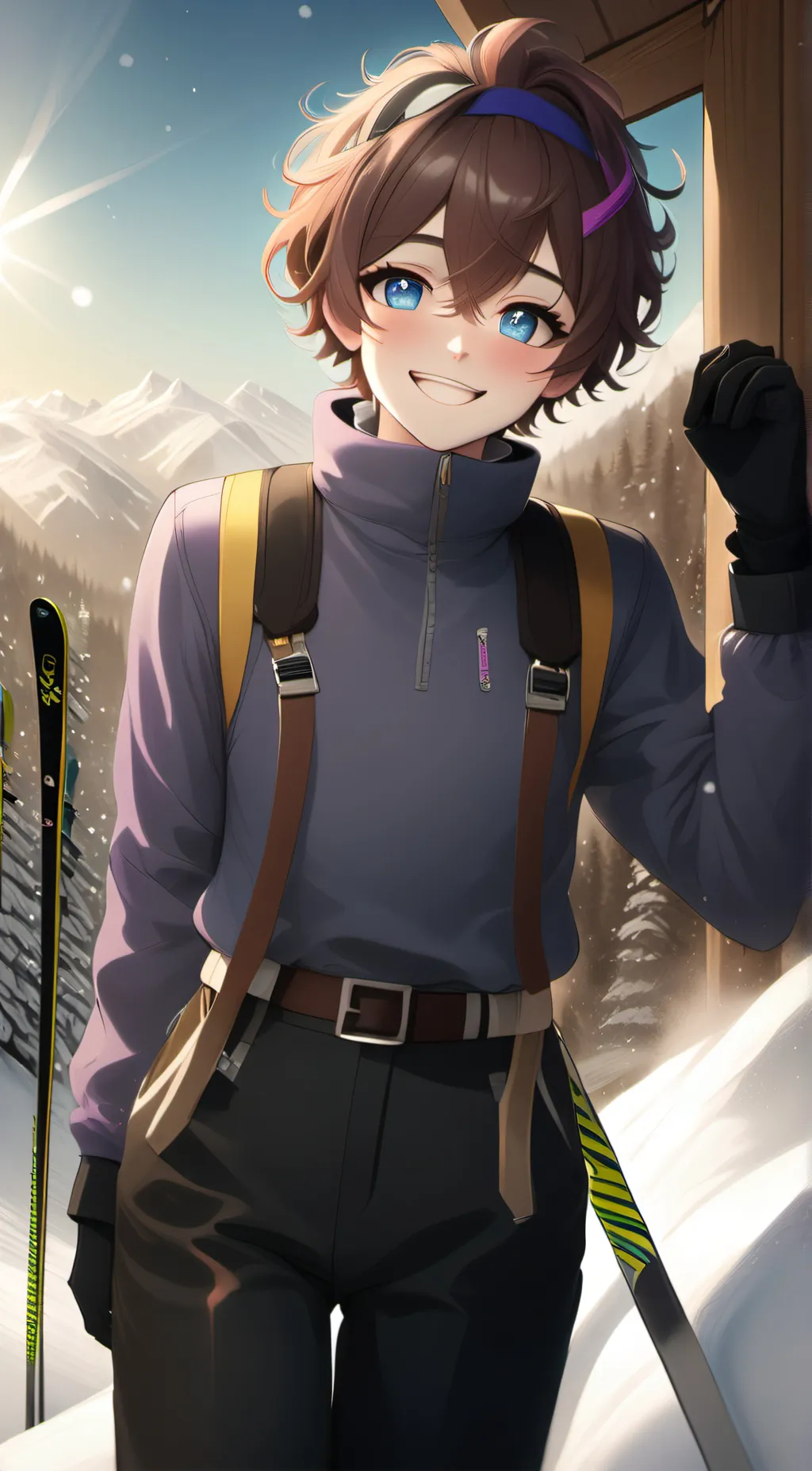 ai character: Charlie background