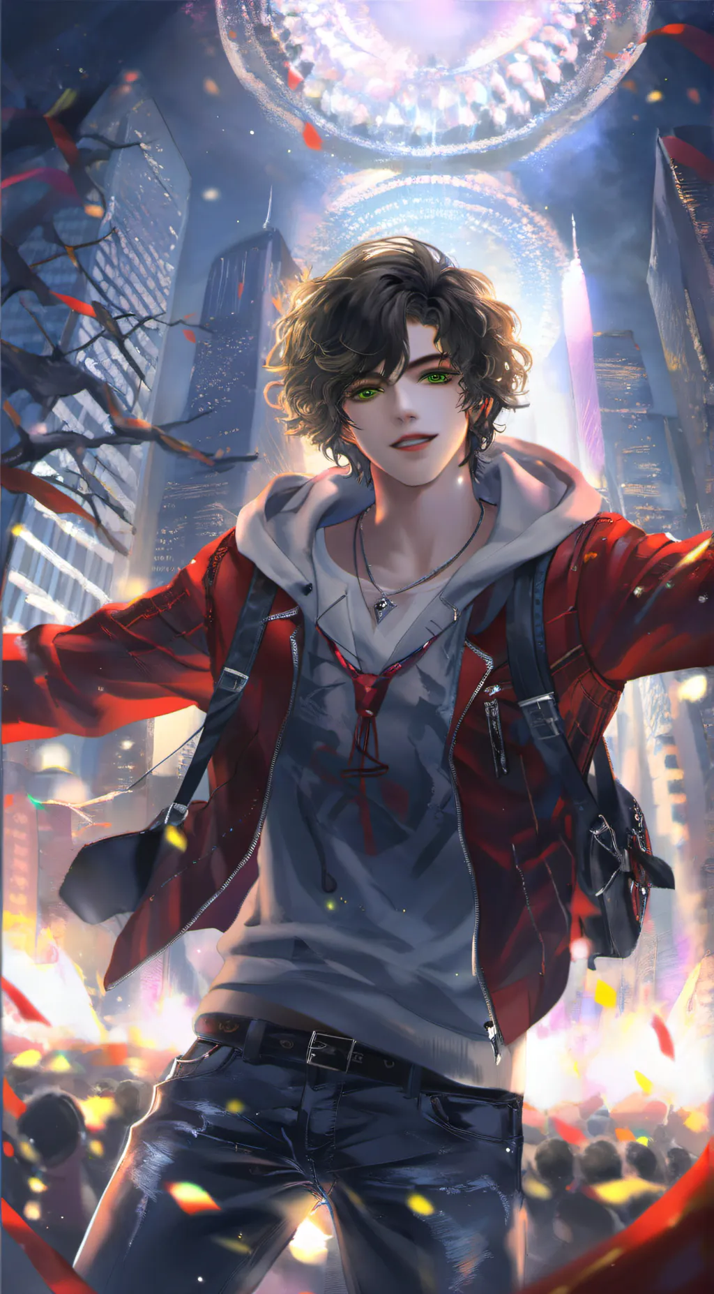 ai character: Leon background