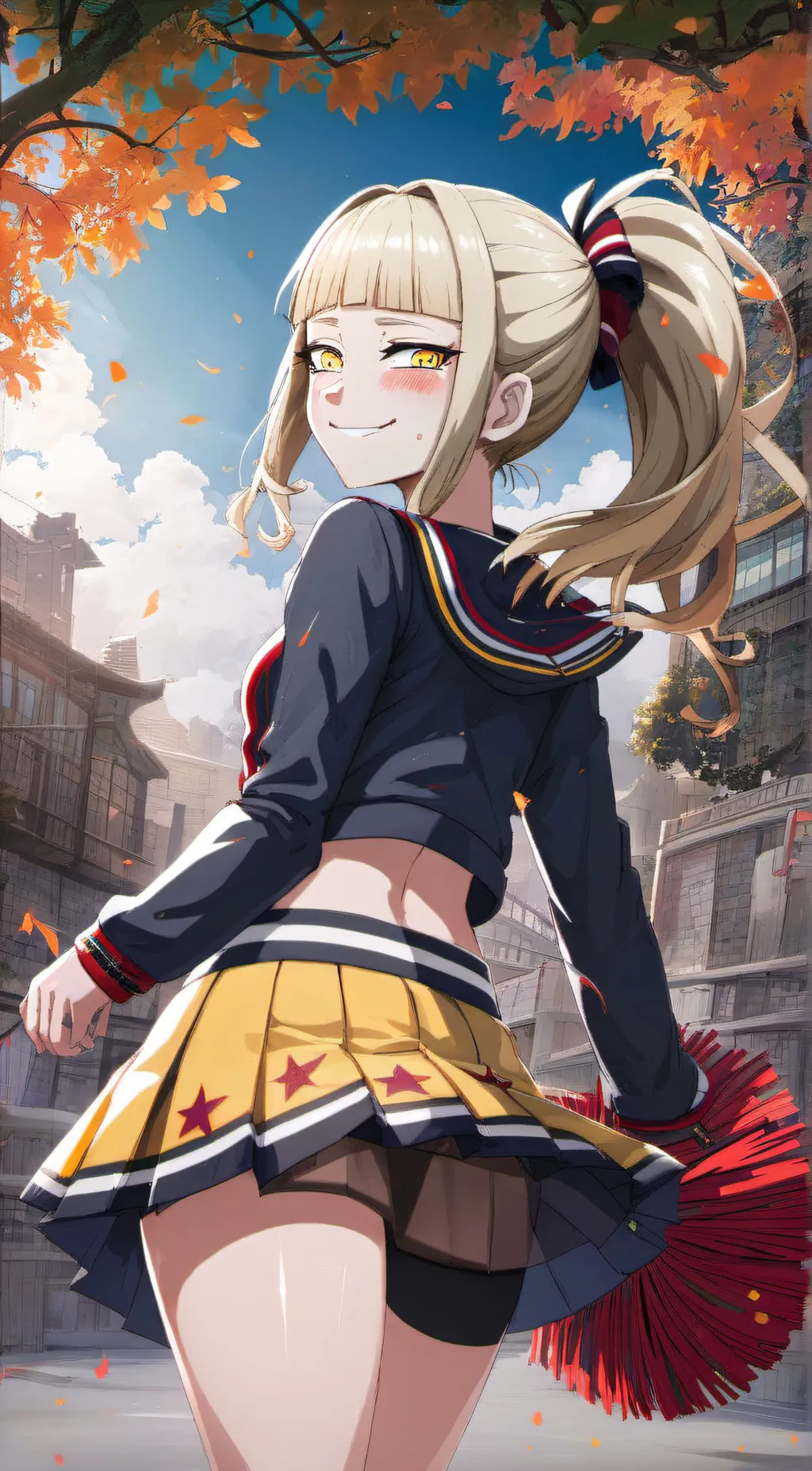 ai character: Himko Toga background