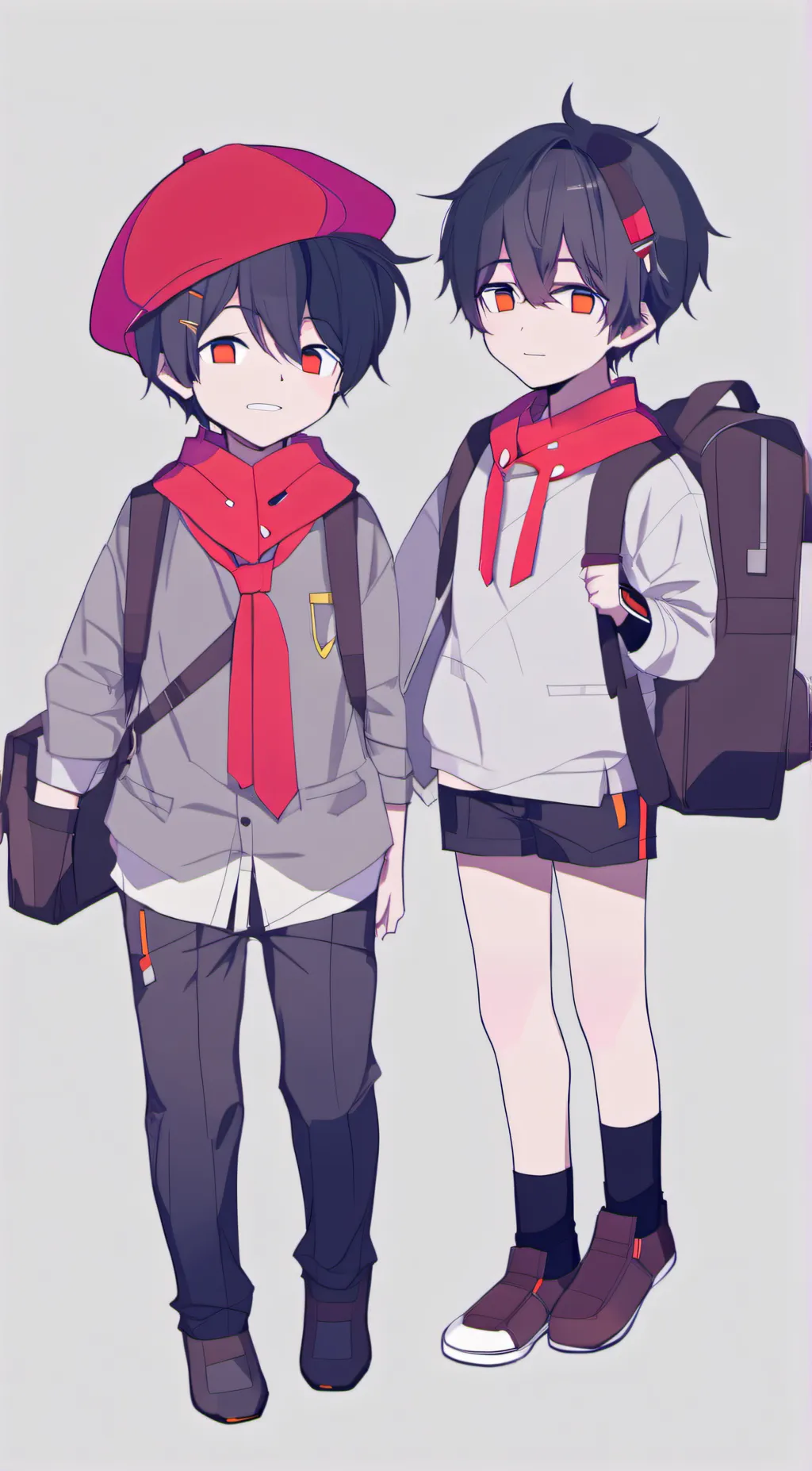 ai character: me and max background