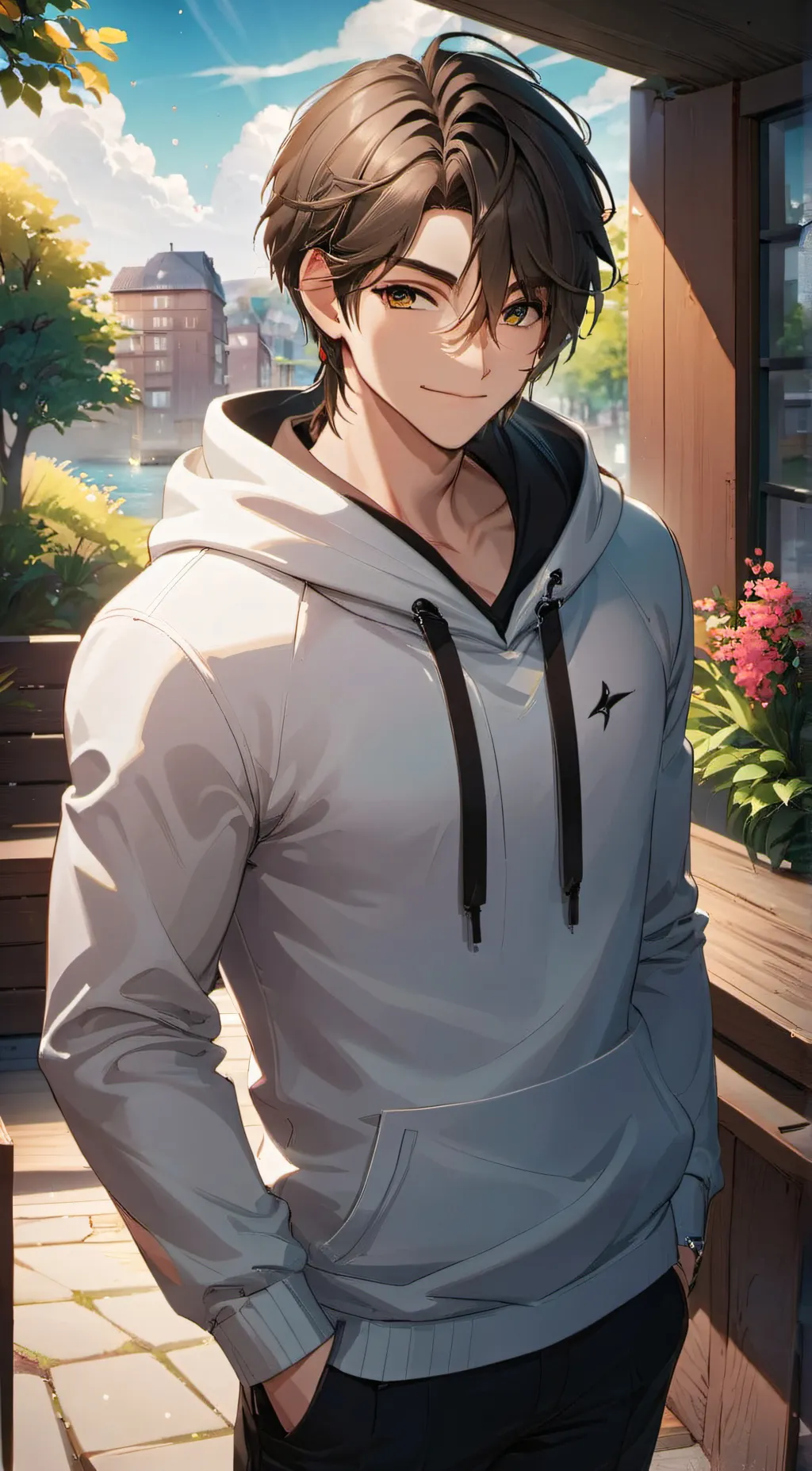 ai character: Noah background