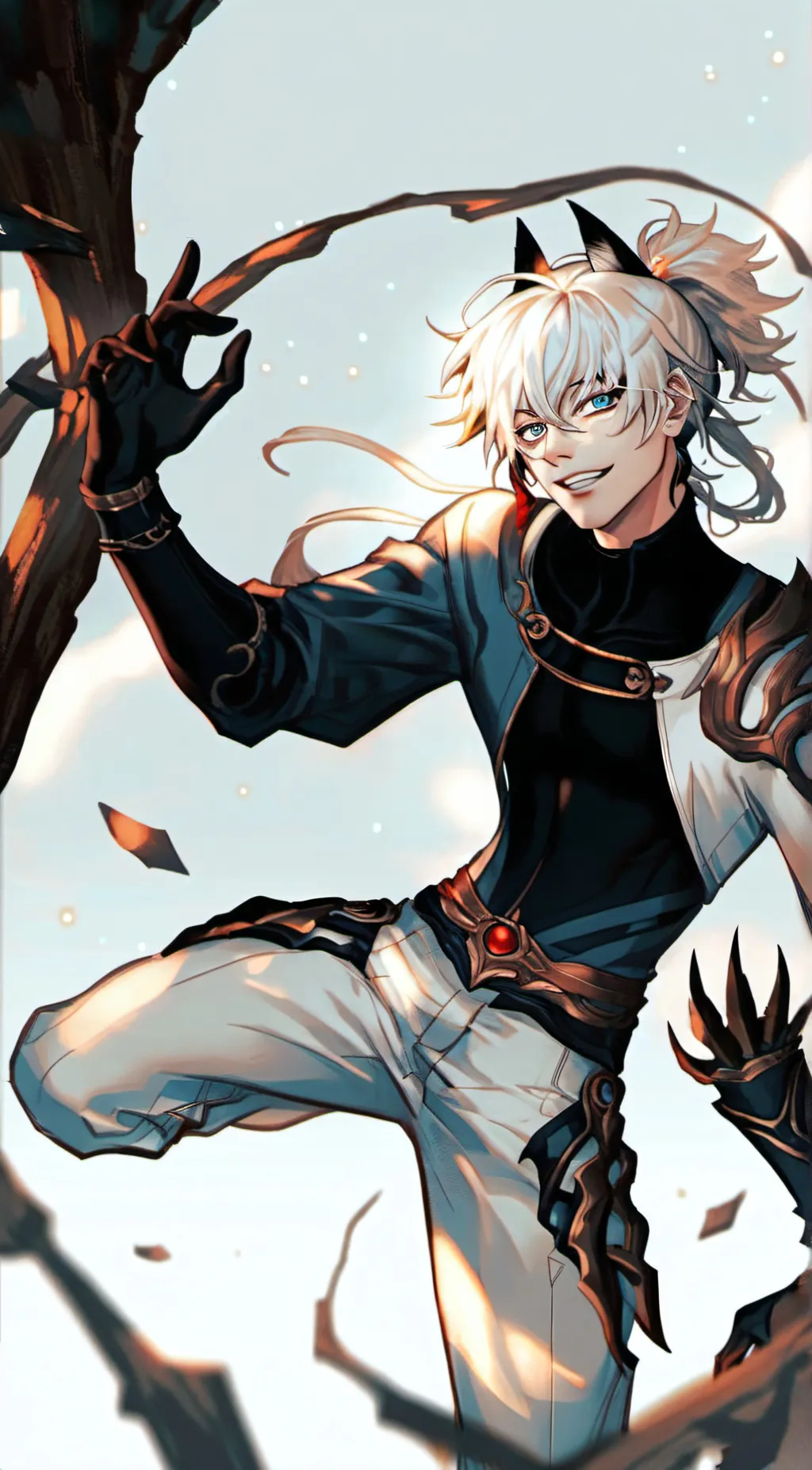 ai character: Normar background