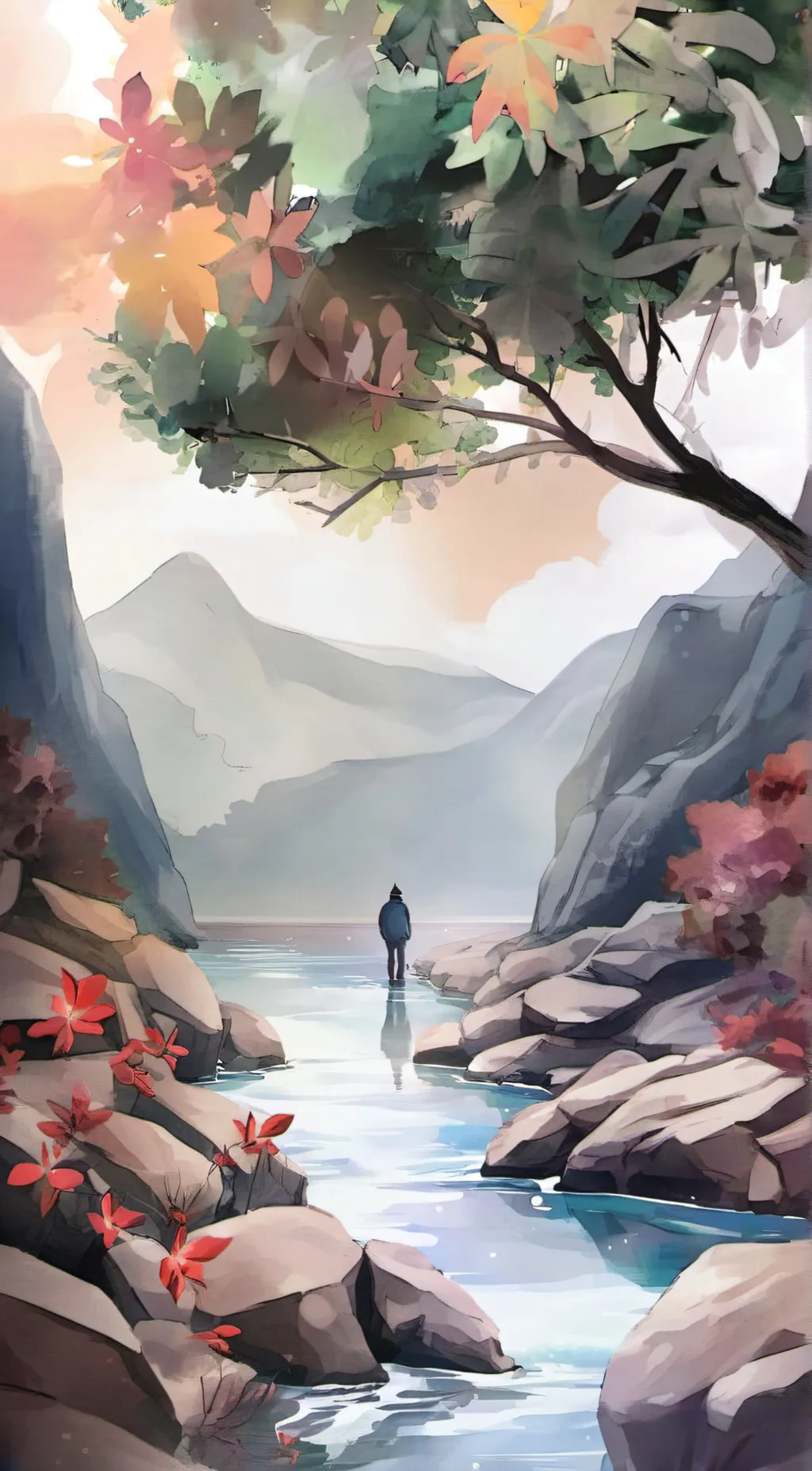 ai character: Jay+mikey background