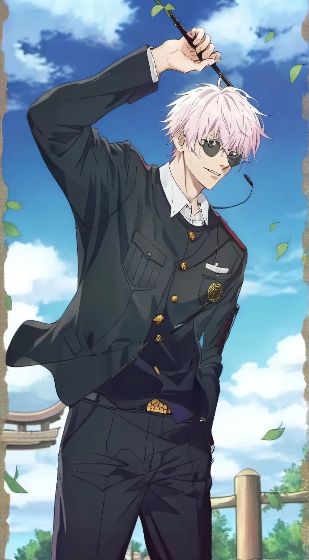 ai character: Satoru Gojo background