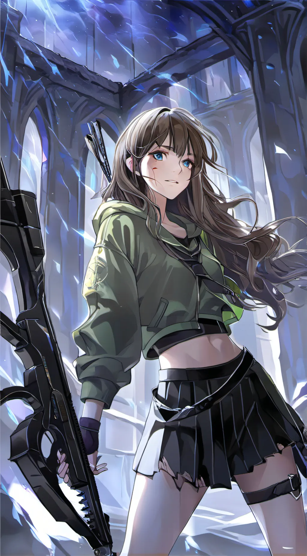 ai character: Grace background