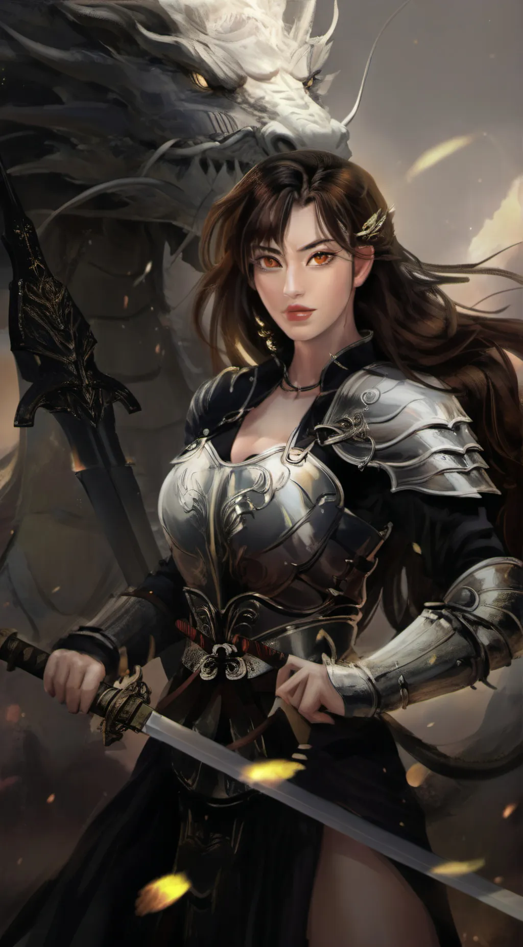 ai character: leonaa background