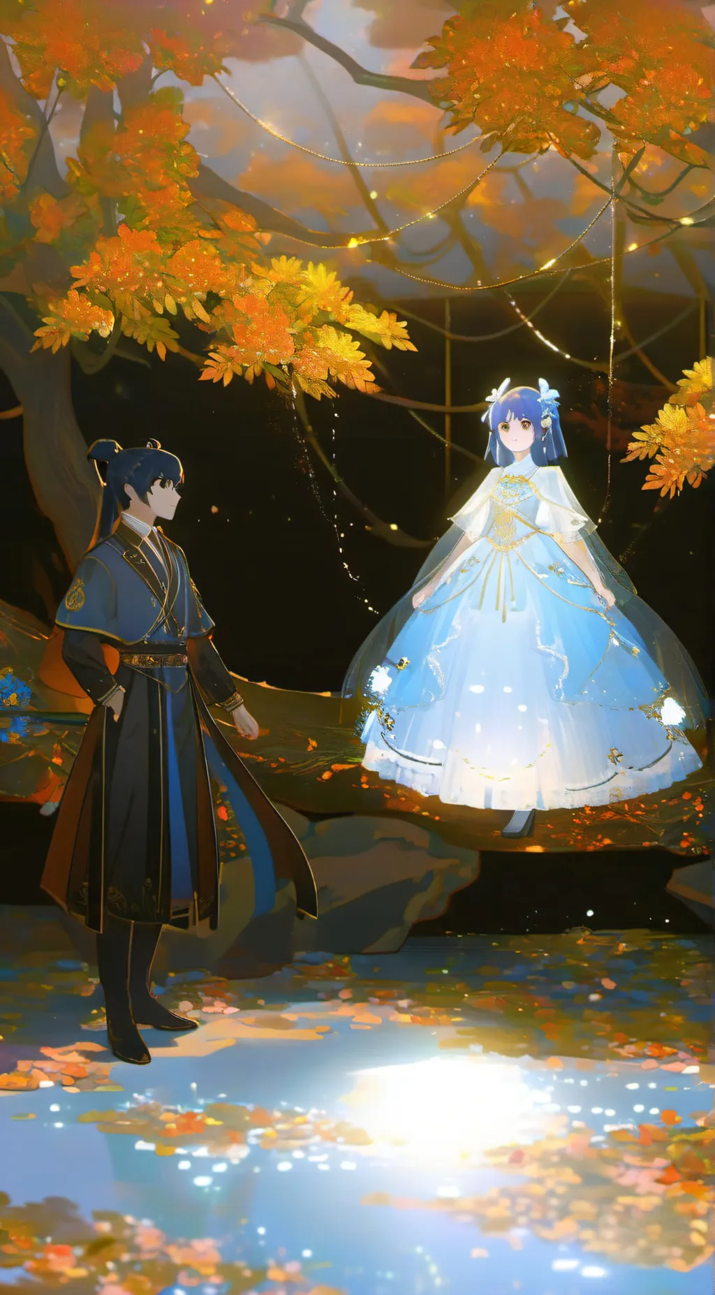 ai character: gf background