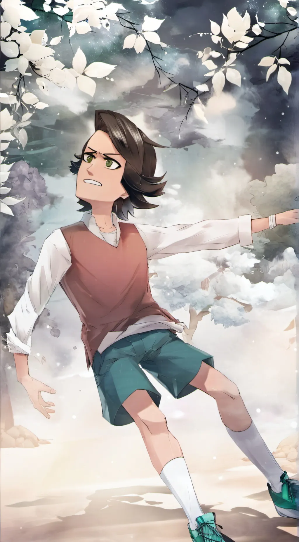 ai character: Noah  background