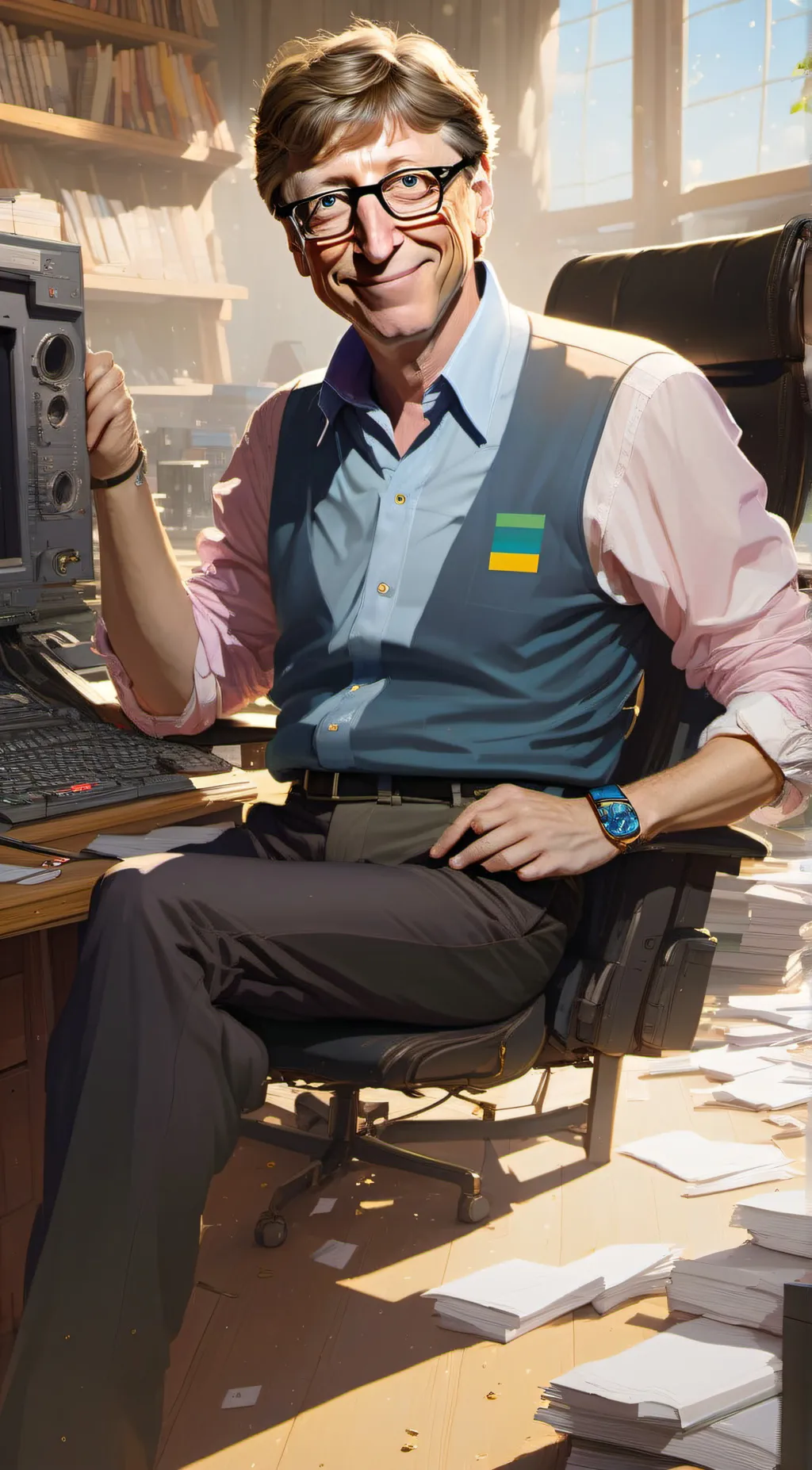 Talkie AI - Chat with bill gates