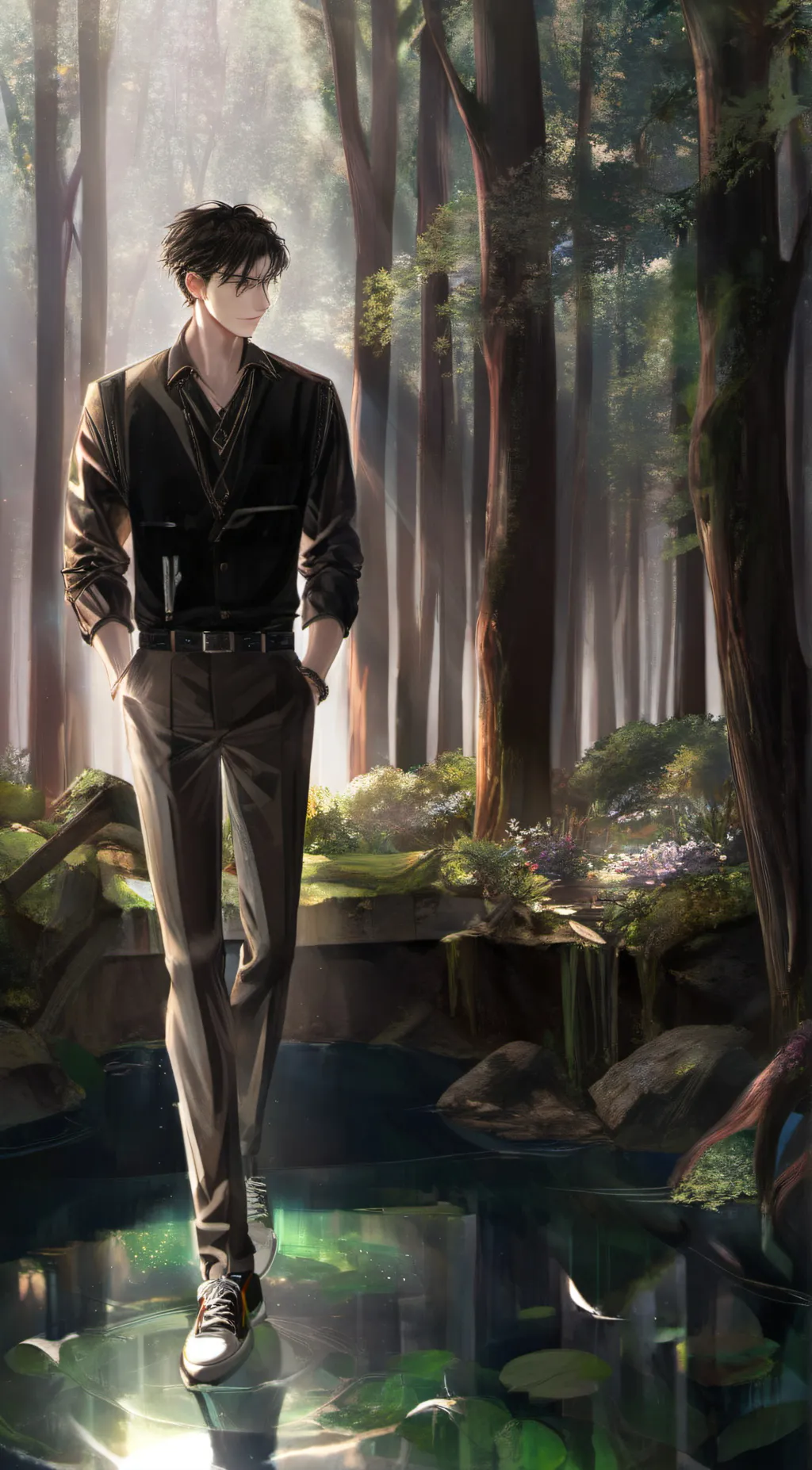 ai character: Ethan background