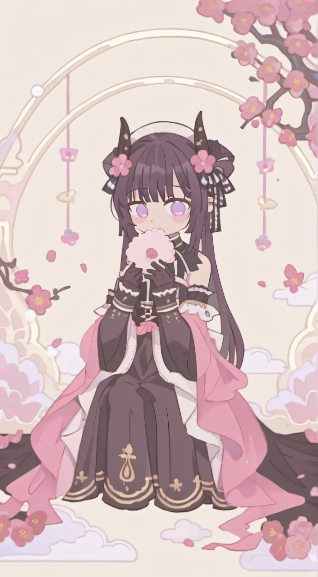 ai character: Melody  background