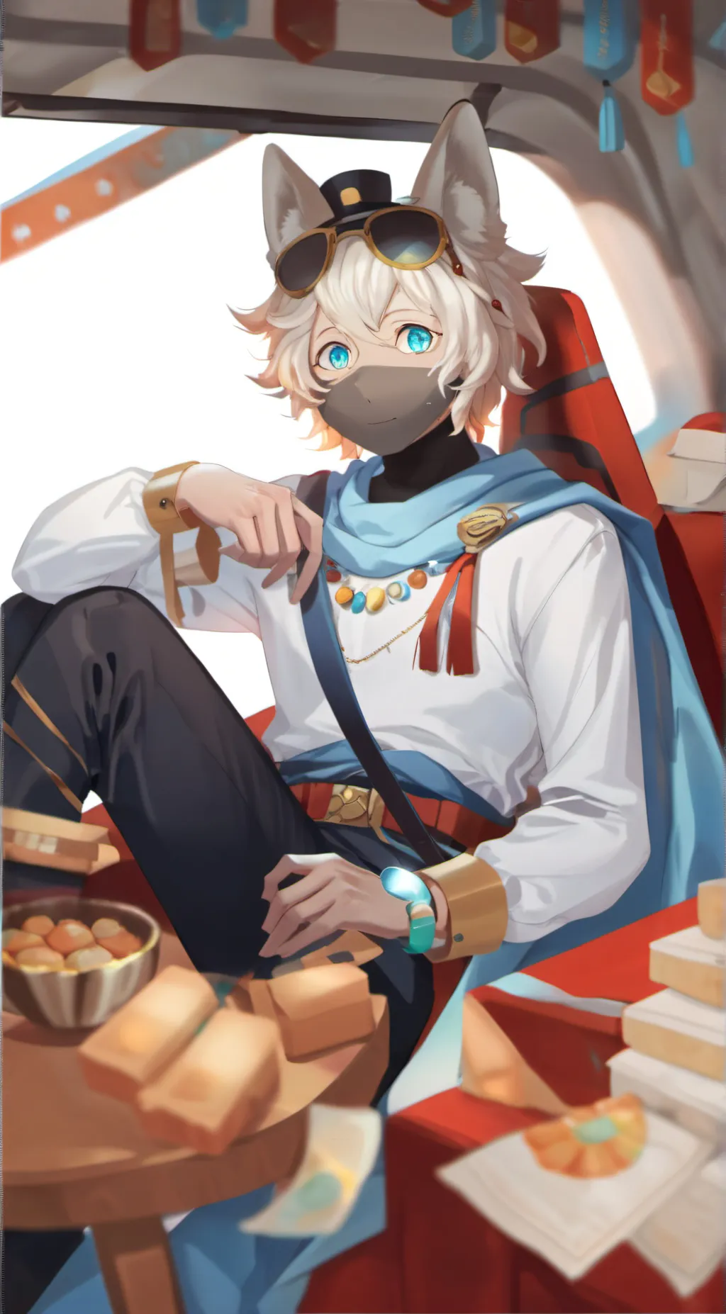 ai character: Luke background