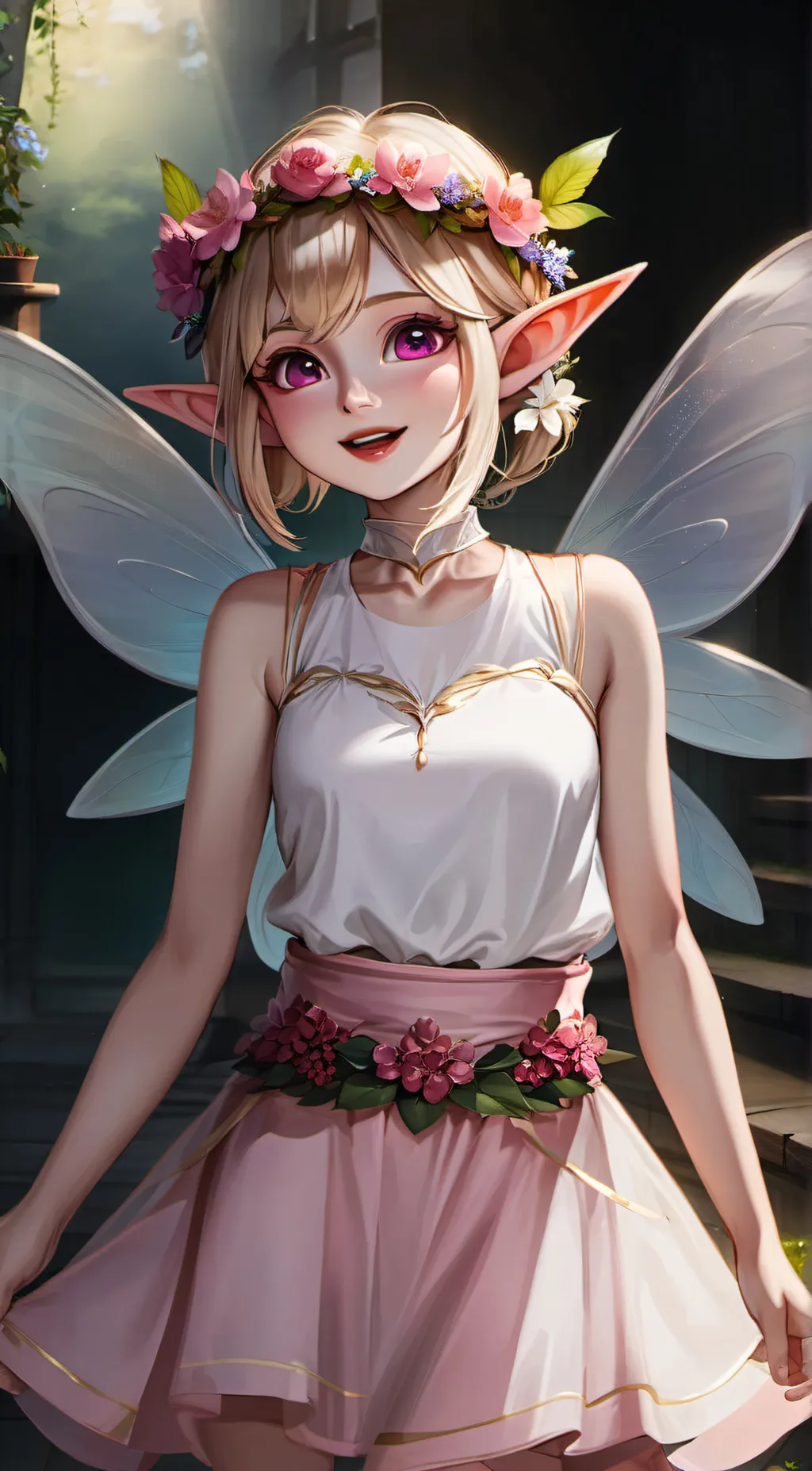 ai character: Ellie background