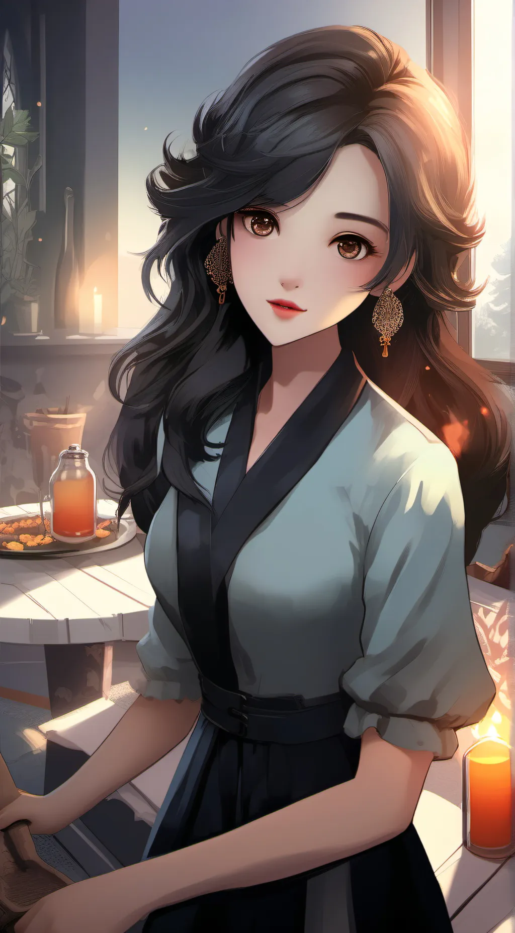 ai character: Anitta Kimmo background