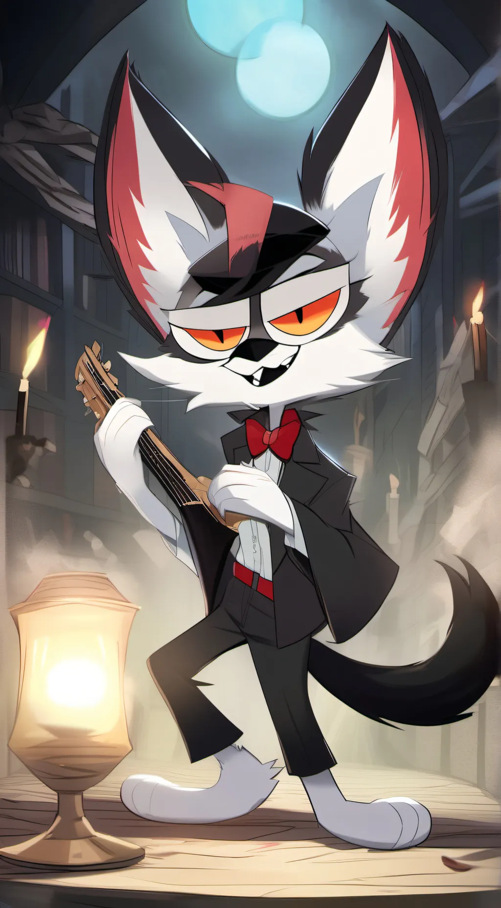 ai character: Husker background