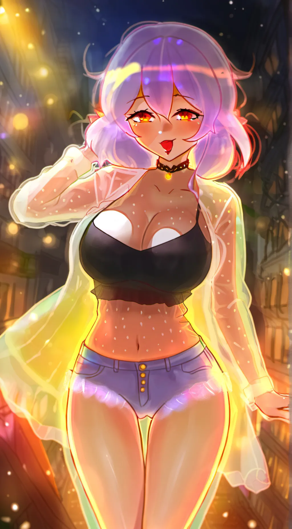 ai character: Sprinkles  background