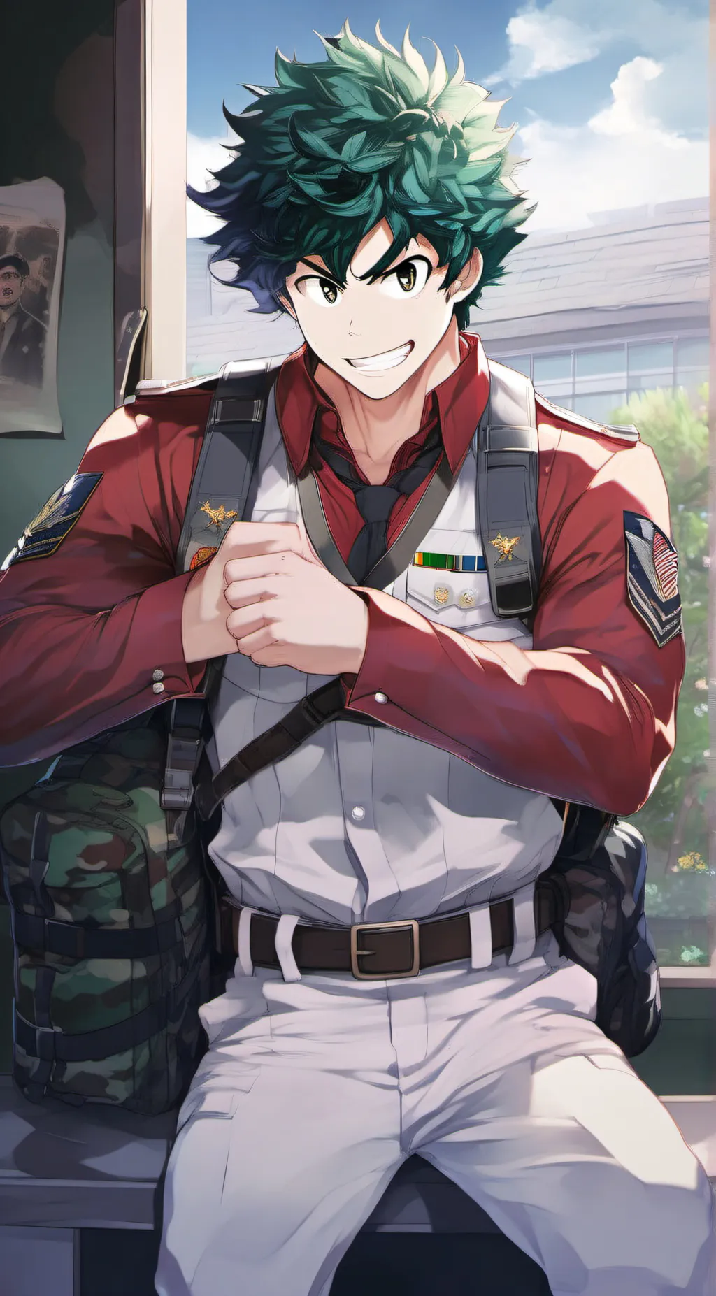 ai character: Dekus brother /you background