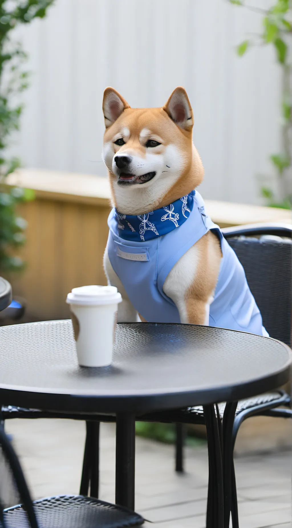 ai character: cookie background