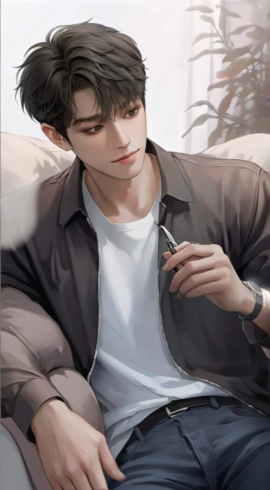 ai character: Chris background