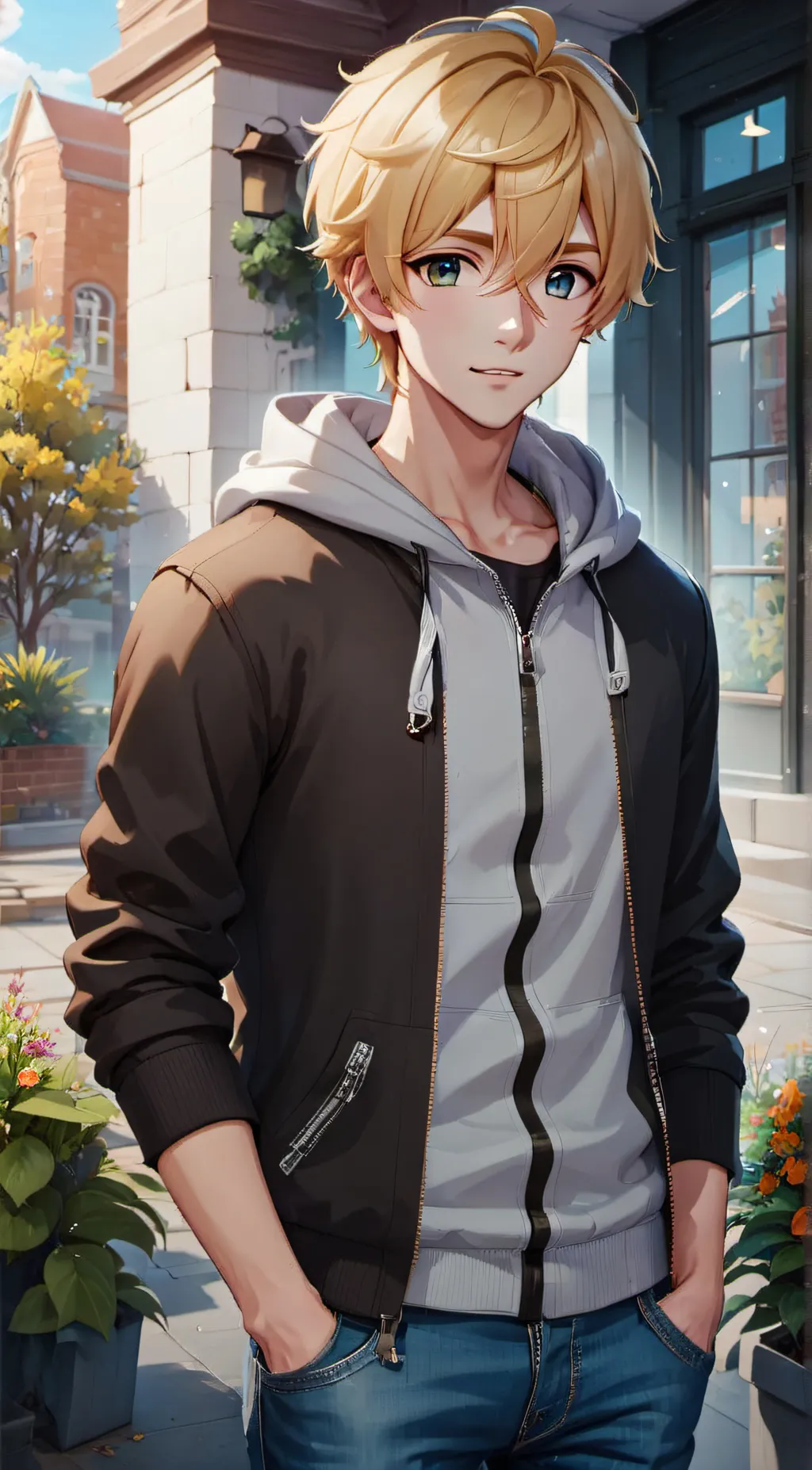 ai character: Damian Trevor  background