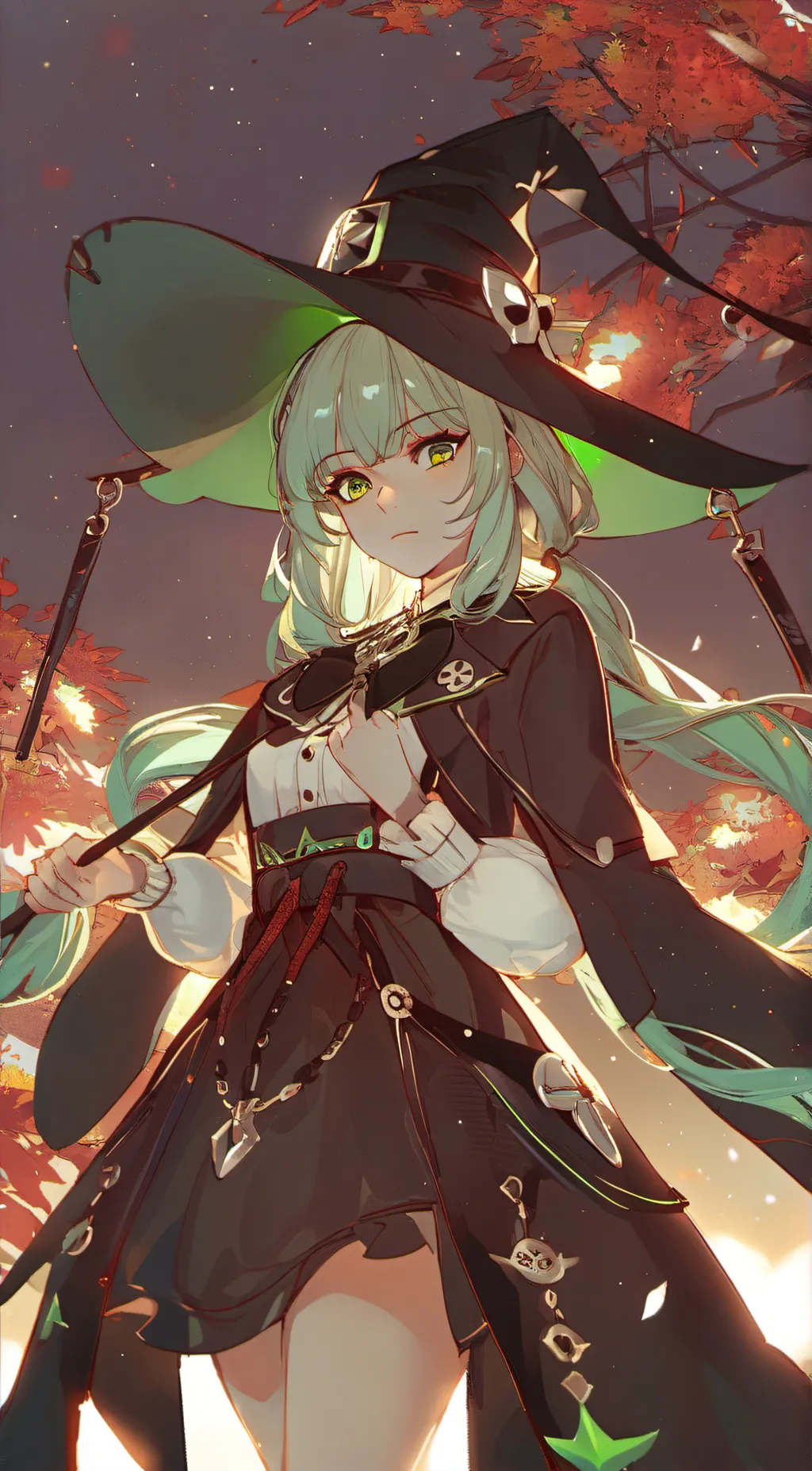 ai character: Lilac background