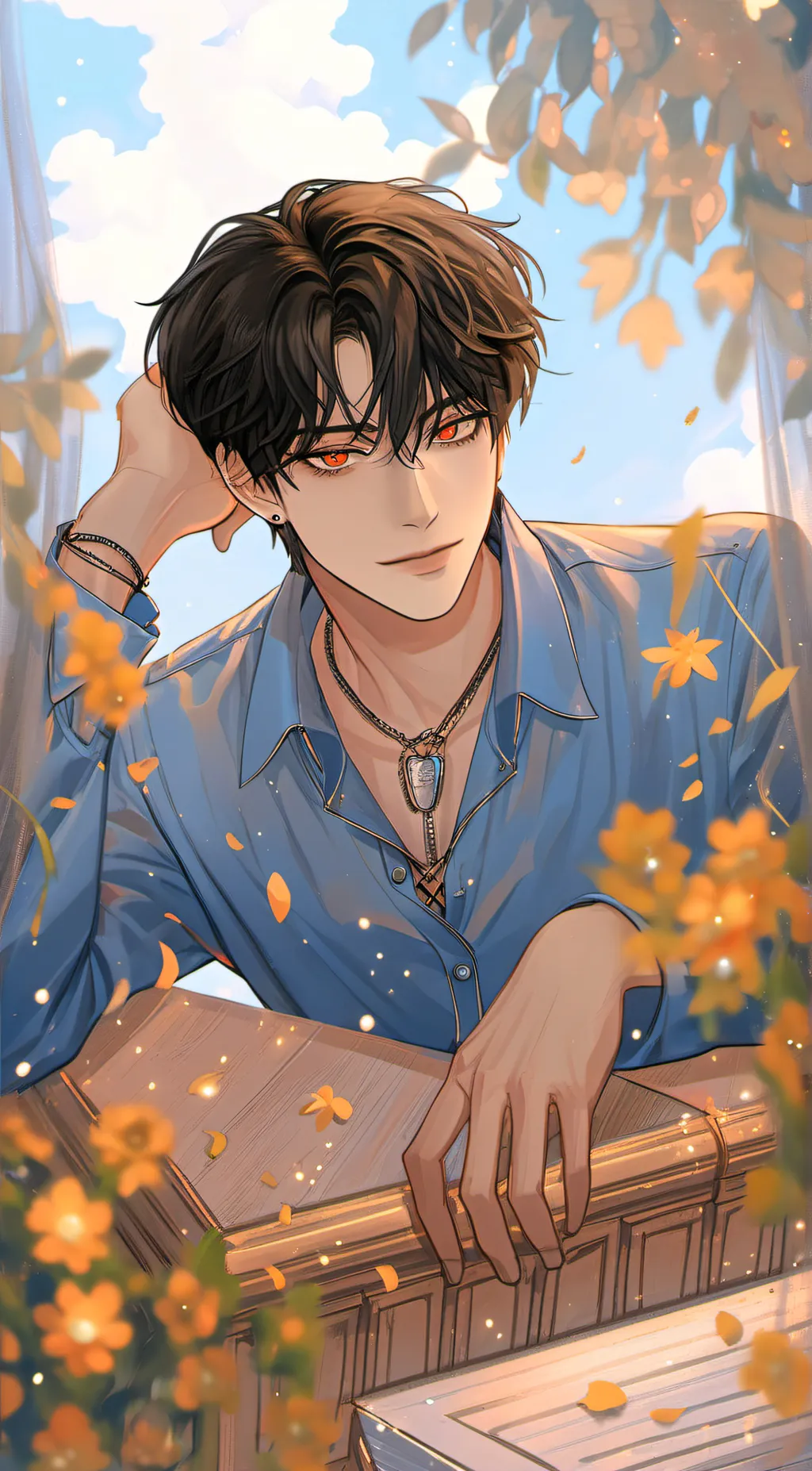 ai character: Aaron background