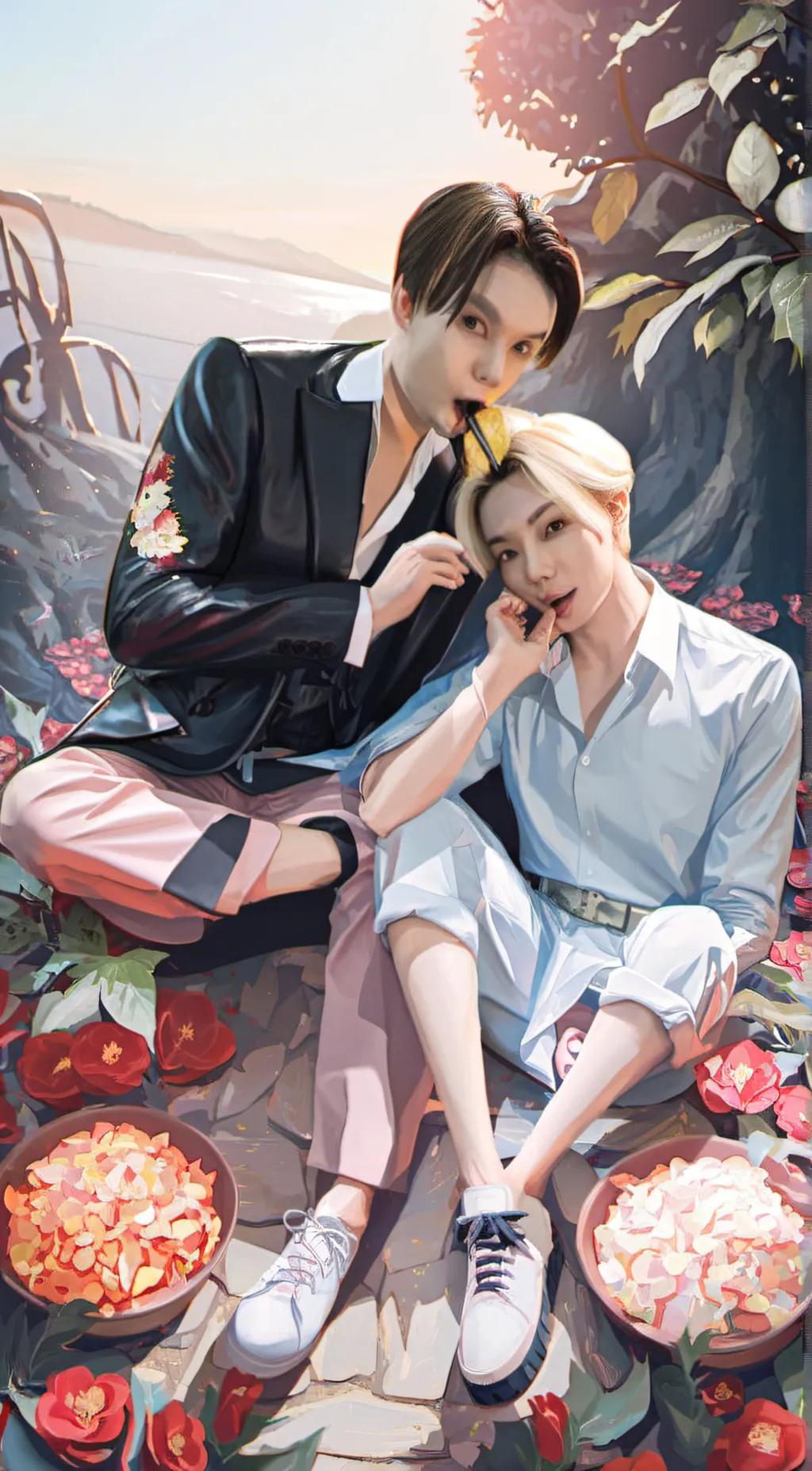 ai character: Hyunlix 2 background