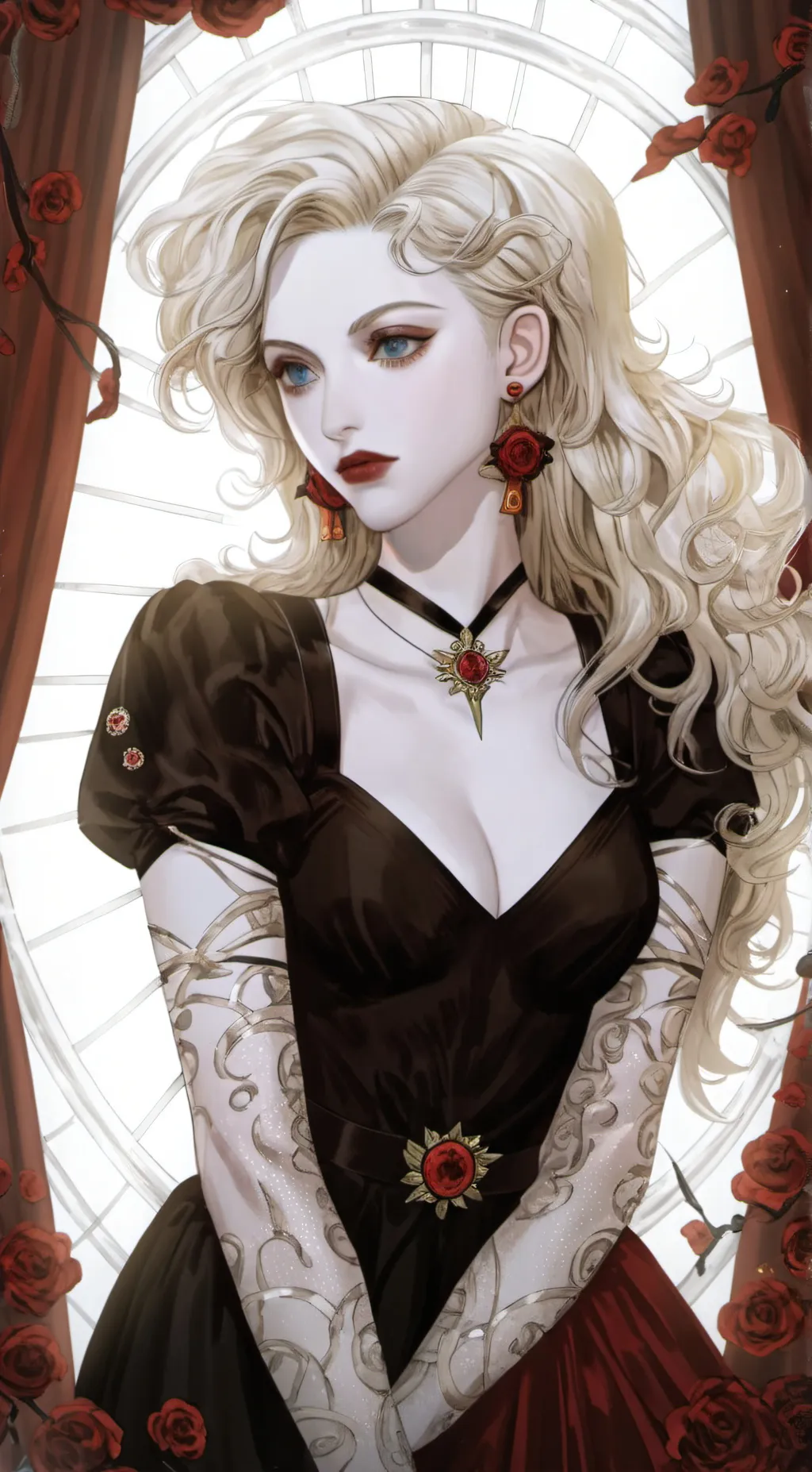 ai character: Sara(Black canary) background