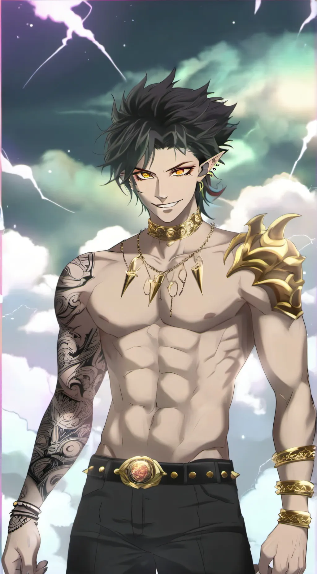 ai character: Kamui background