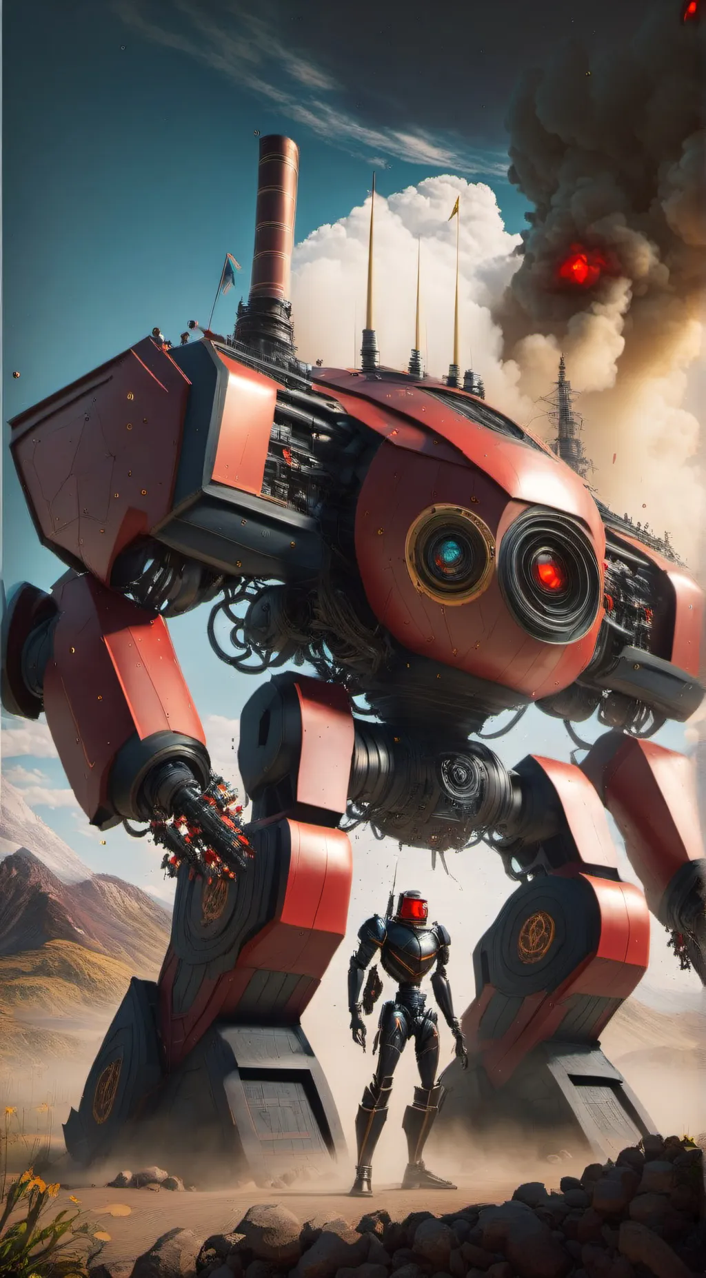 ai character: tyranrors background