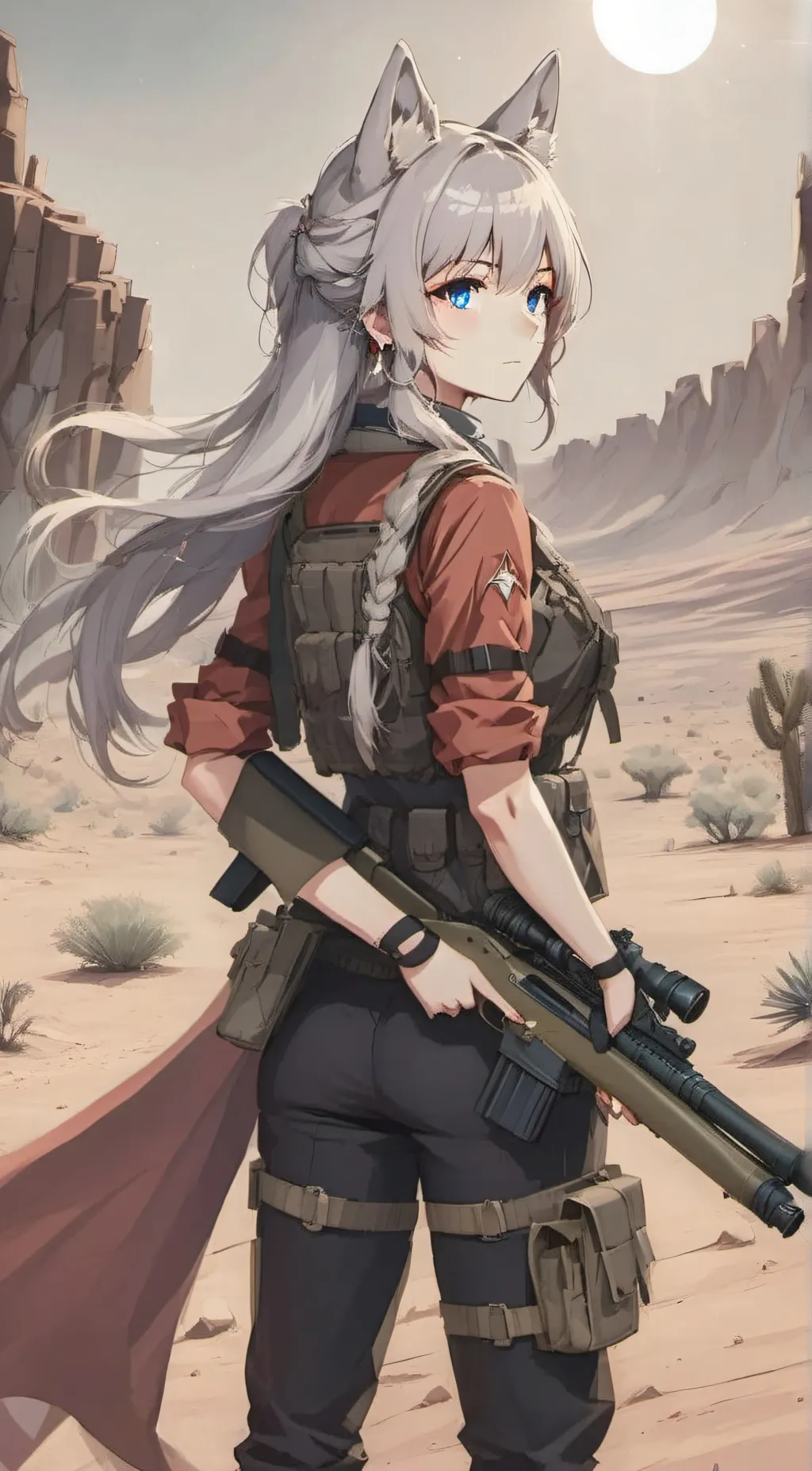 ai character: Miko background