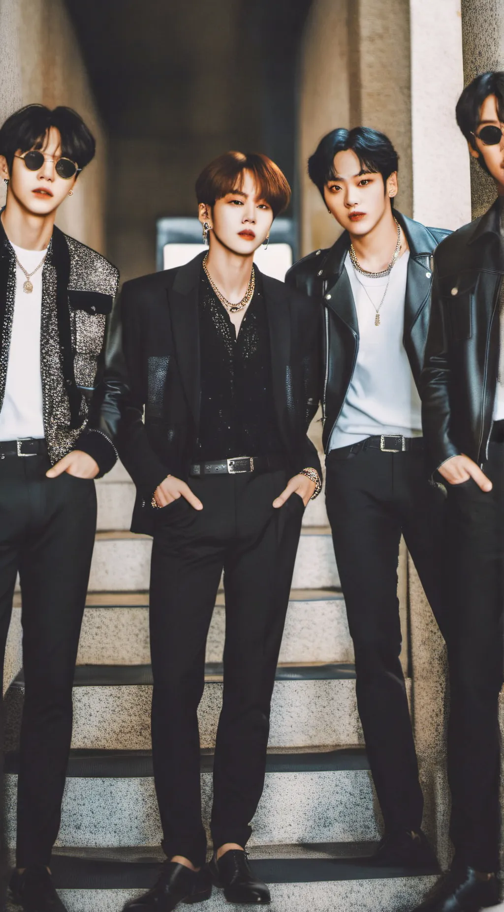 ai character: BTS background